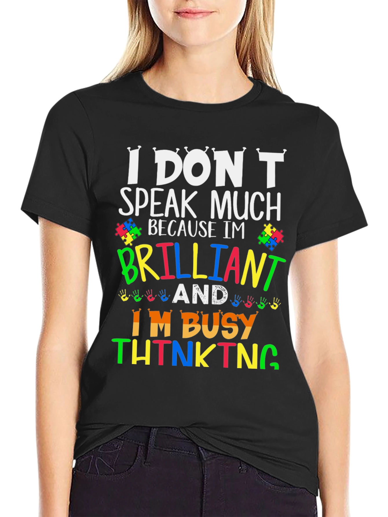 Autism Awareness T-Shirt: Im Brilliant