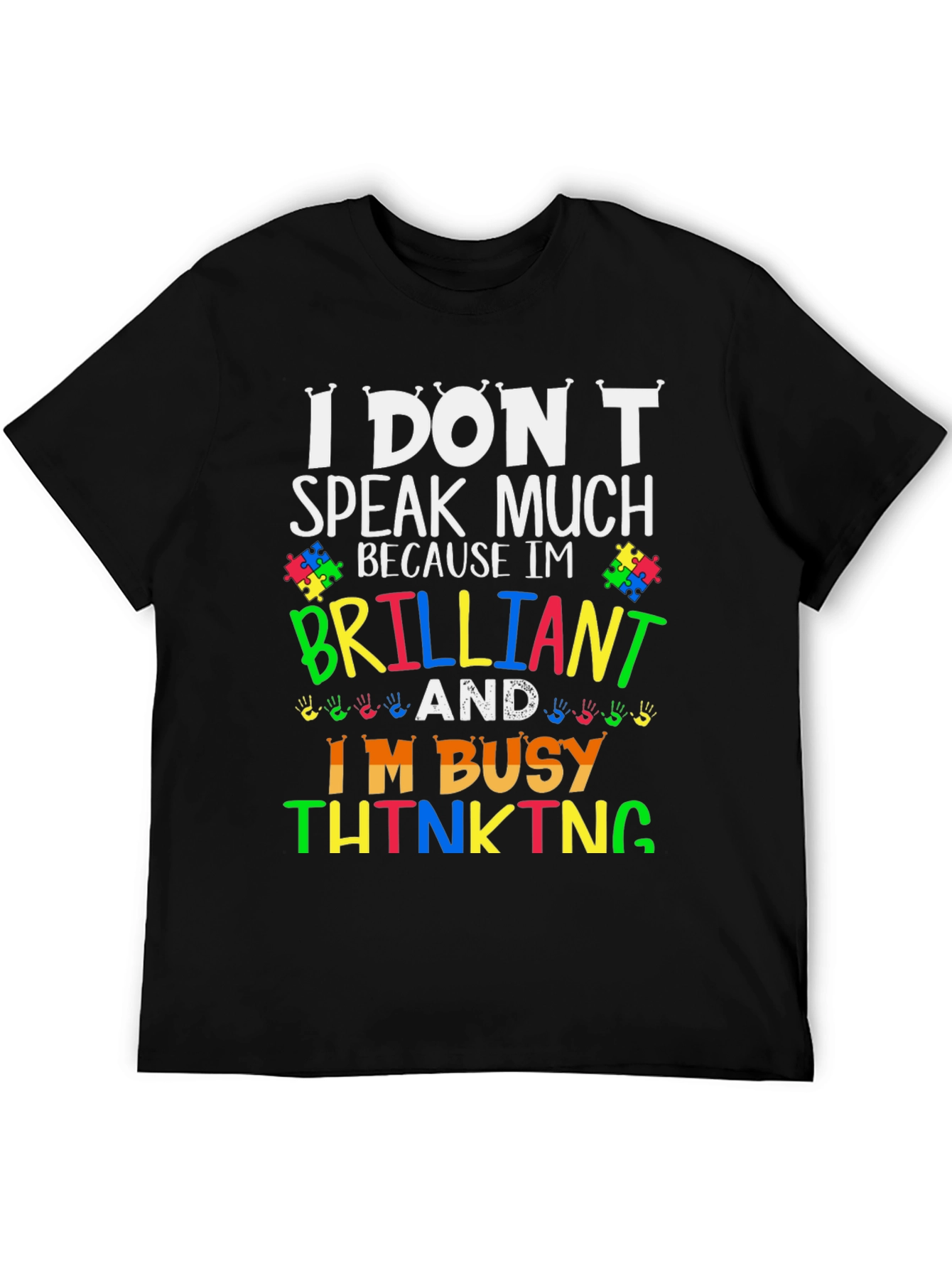 Autism Awareness T-Shirt: Im Brilliant