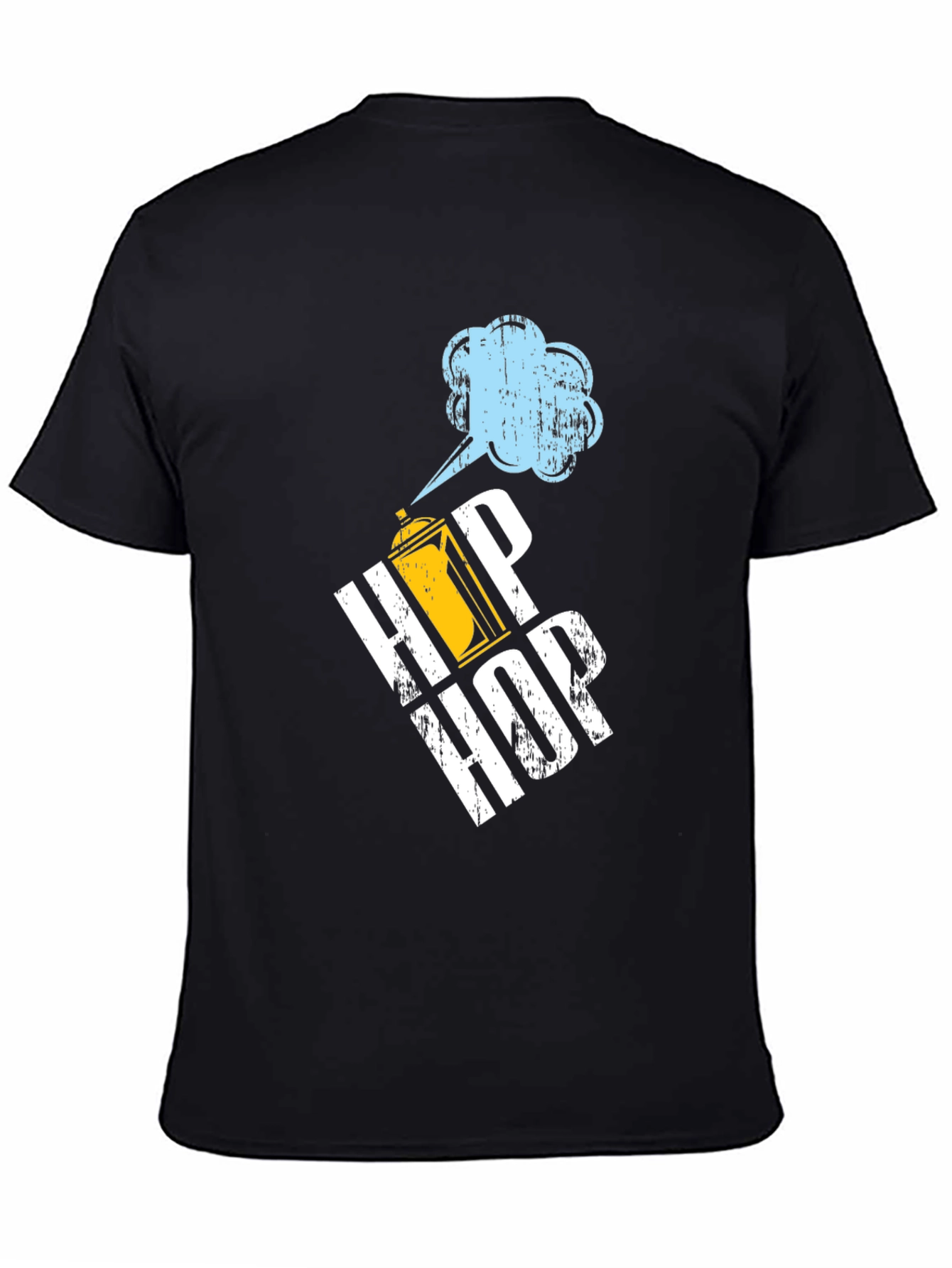 Hip Hop Spray Paint T-Shirt - Urban Style