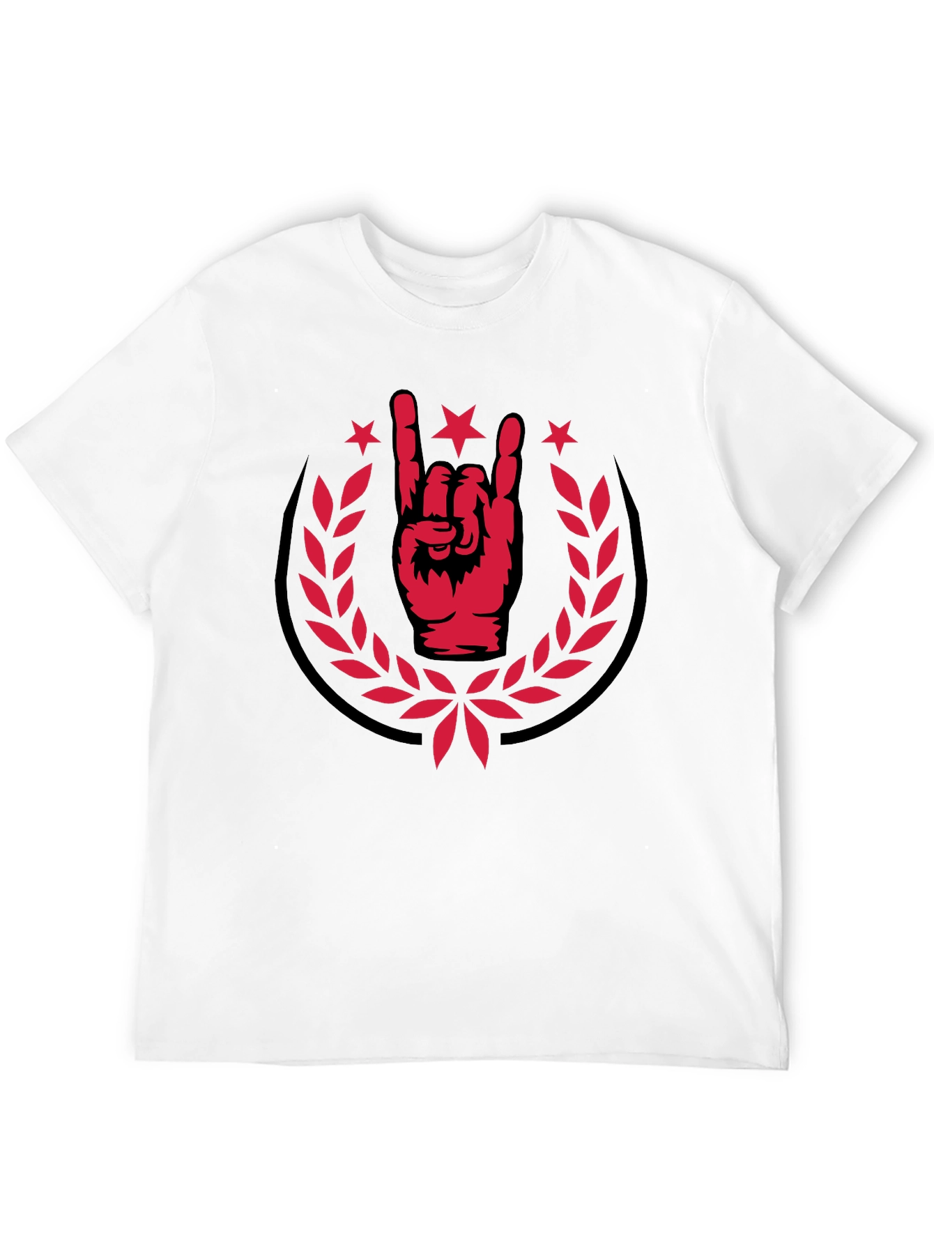 Rock On T-Shirt - Horns Up Graphic Tee