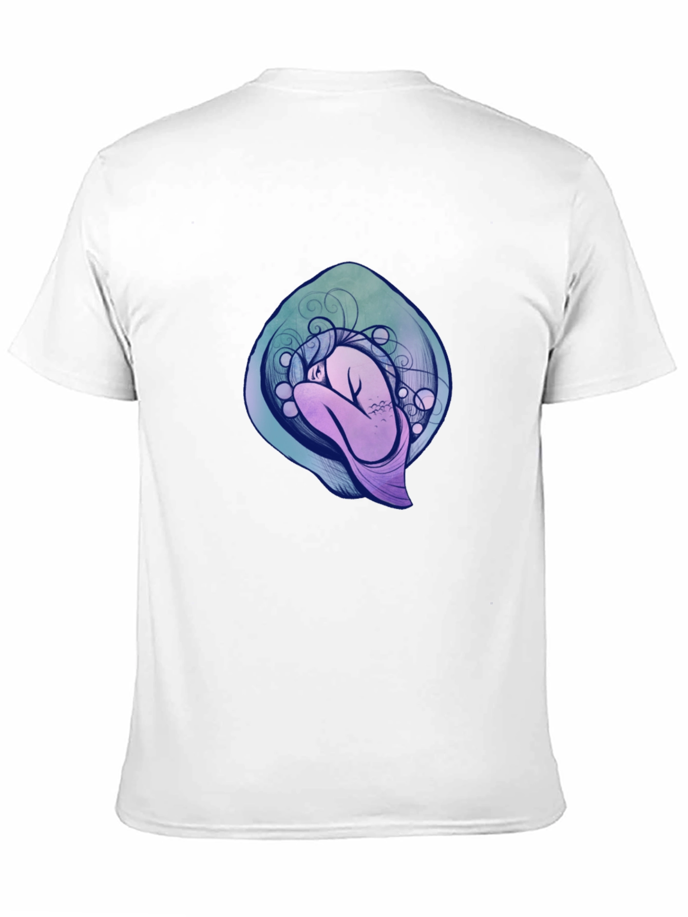 Abstract Figure Graphic Tee - Modern Art T-Shirt