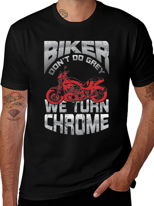 Biker Chrome T-Shirt: Ride in Style