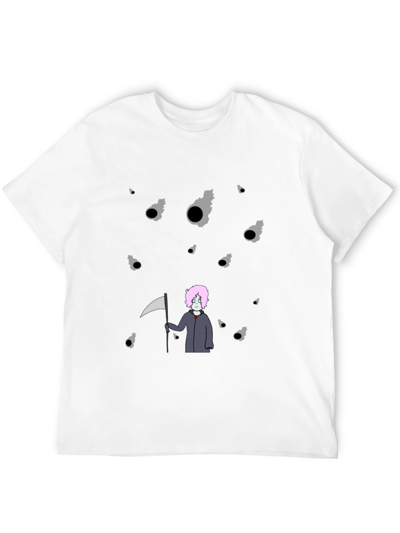 Grim Reaper Anime T-Shirt - Unique Design