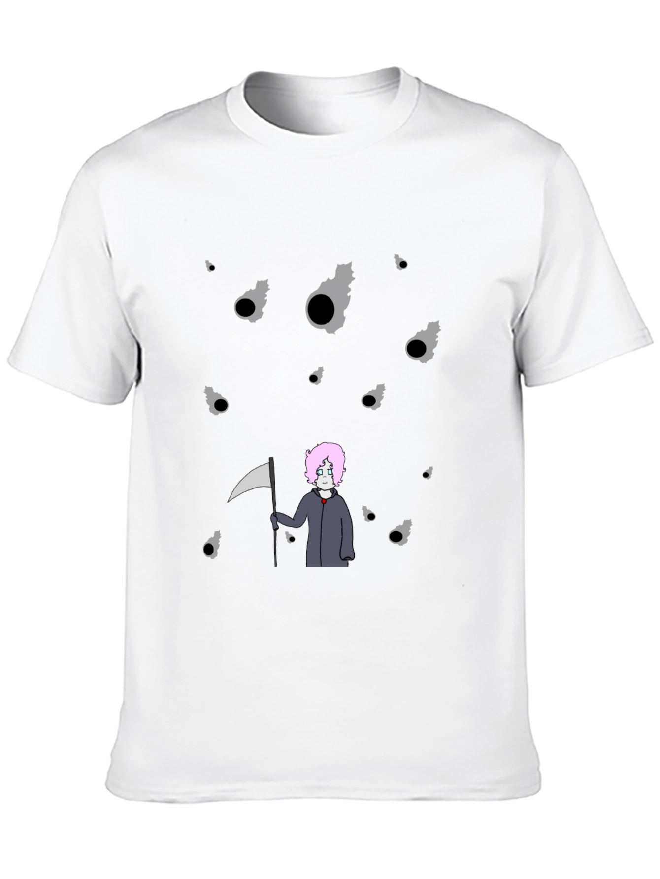 Grim Reaper Anime T-Shirt - Unique Design