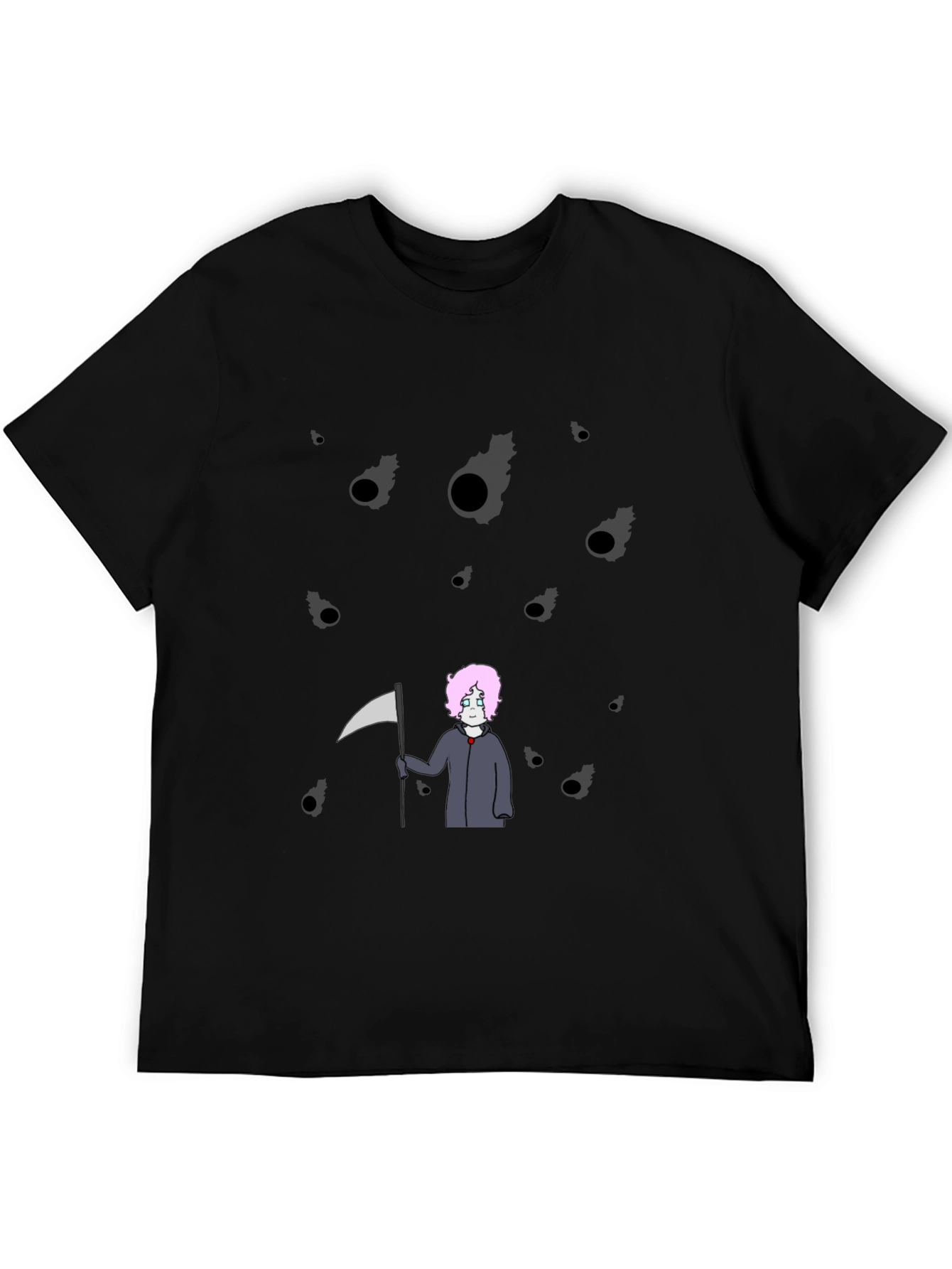 Grim Reaper Anime T-Shirt - Unique Design