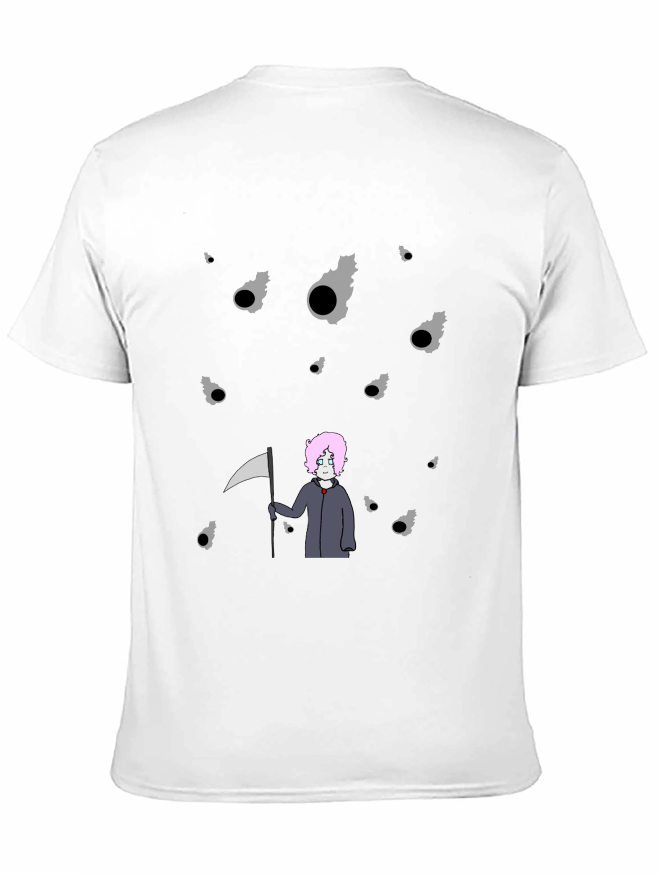 Grim Reaper Anime T-Shirt - Unique Design