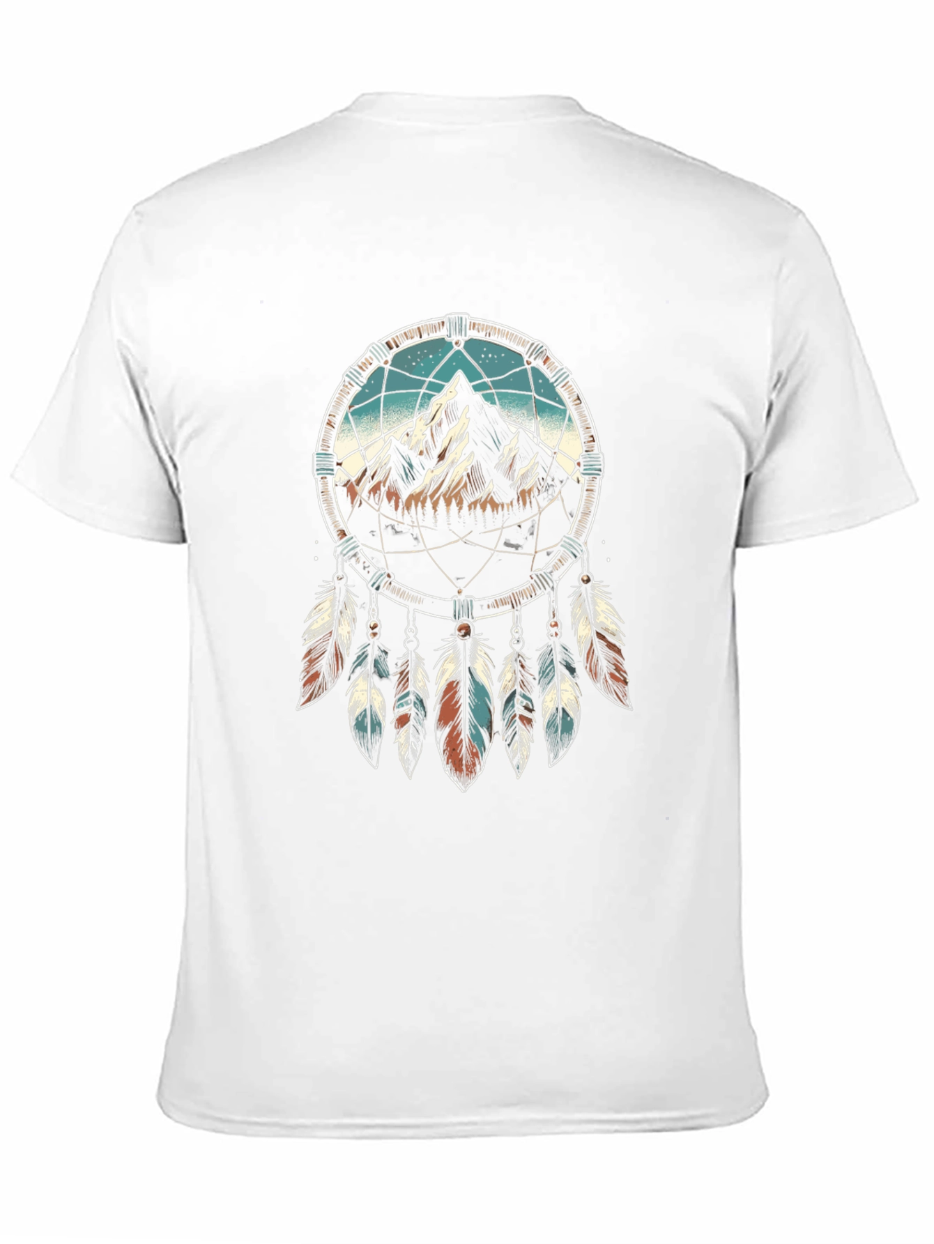 Dreamcatcher Mountain Graphic Tee - Black