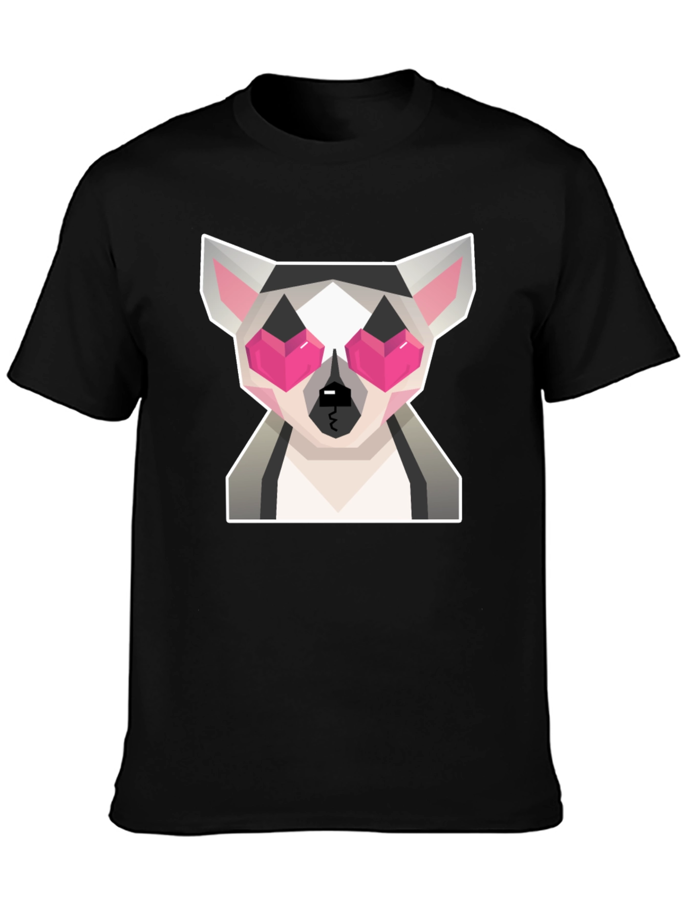 Geometric Lemur T-Shirt