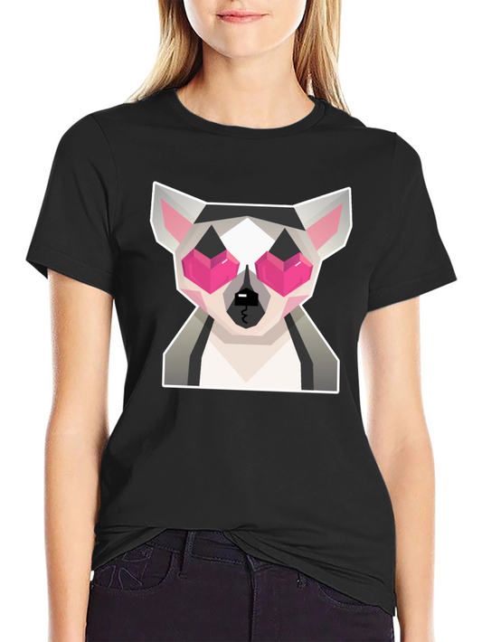 Geometric Lemur T-Shirt