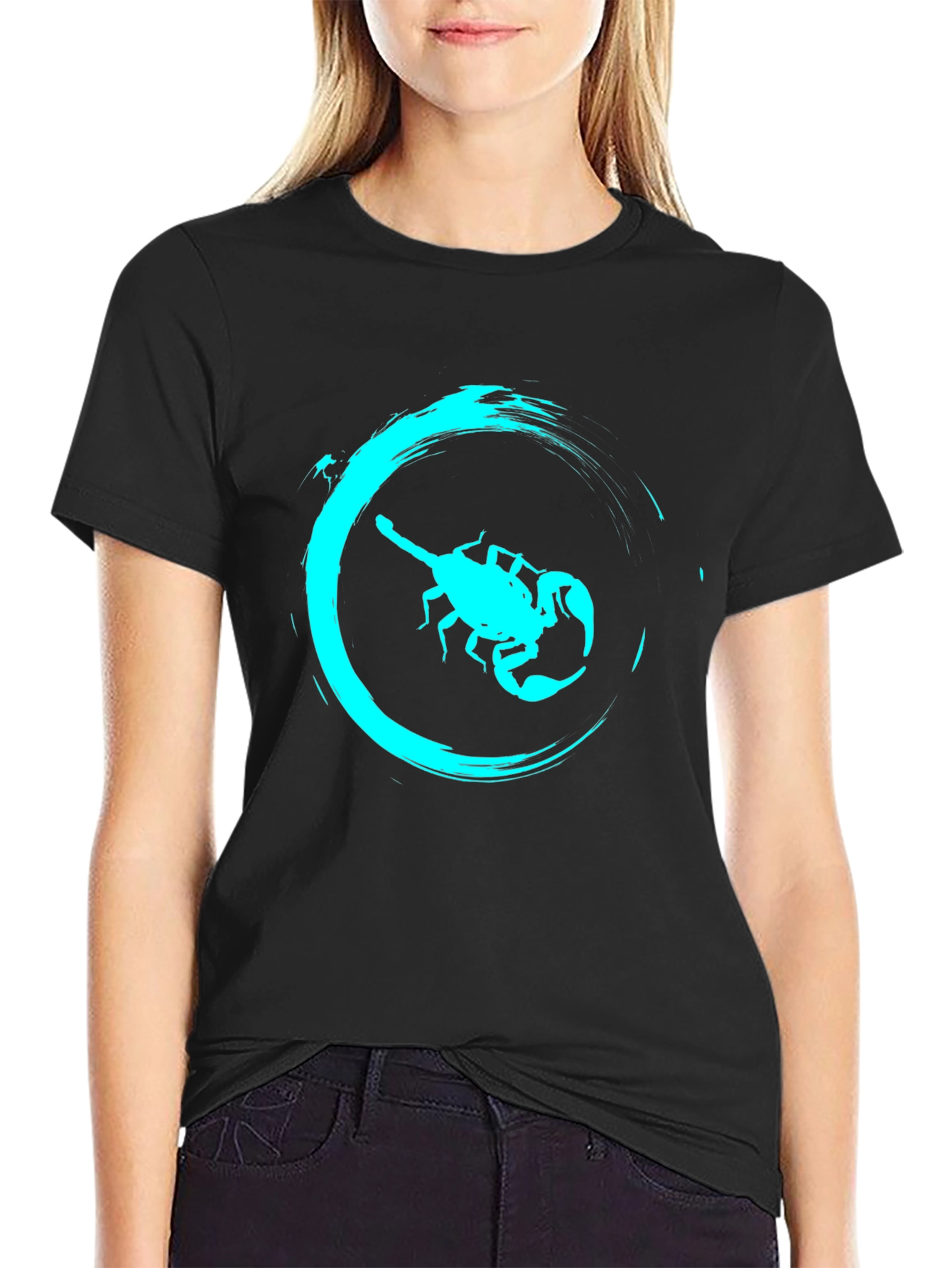 Scorpion Graphic Black T-Shirt