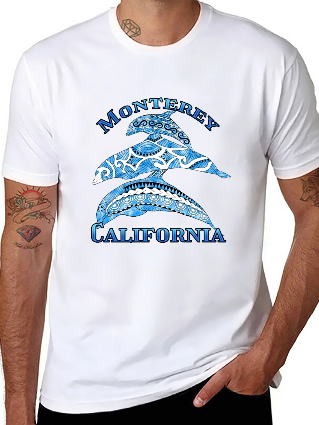 Monterey California Dolphin T-Shirt