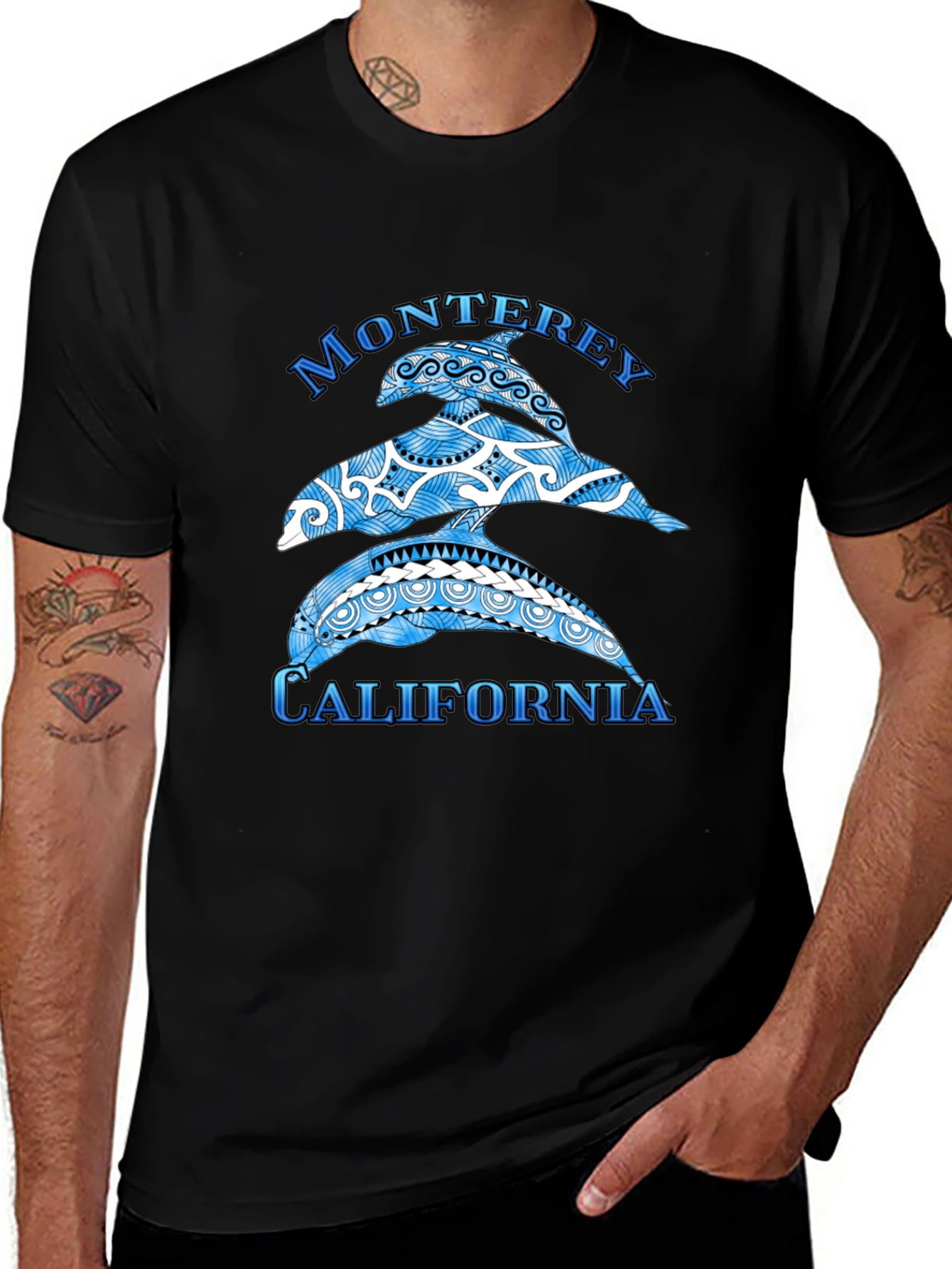 Monterey California Dolphin T-Shirt