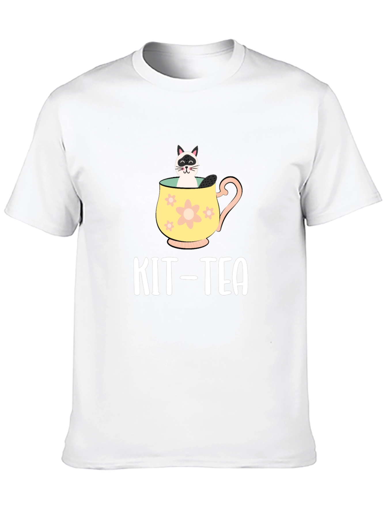 Kit-Tea T-Shirt - Cat Lover Tee