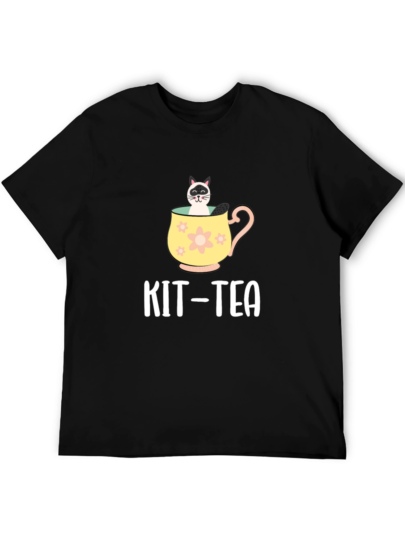 Kit-Tea T-Shirt - Cat Lover Tee