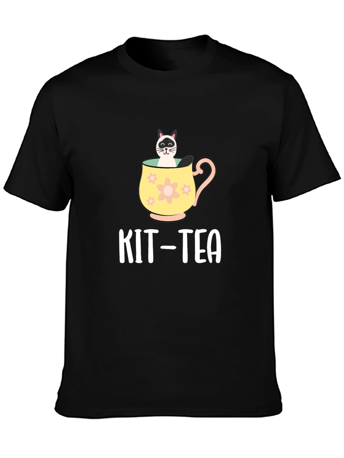 Kit-Tea T-Shirt - Cat Lover Tee