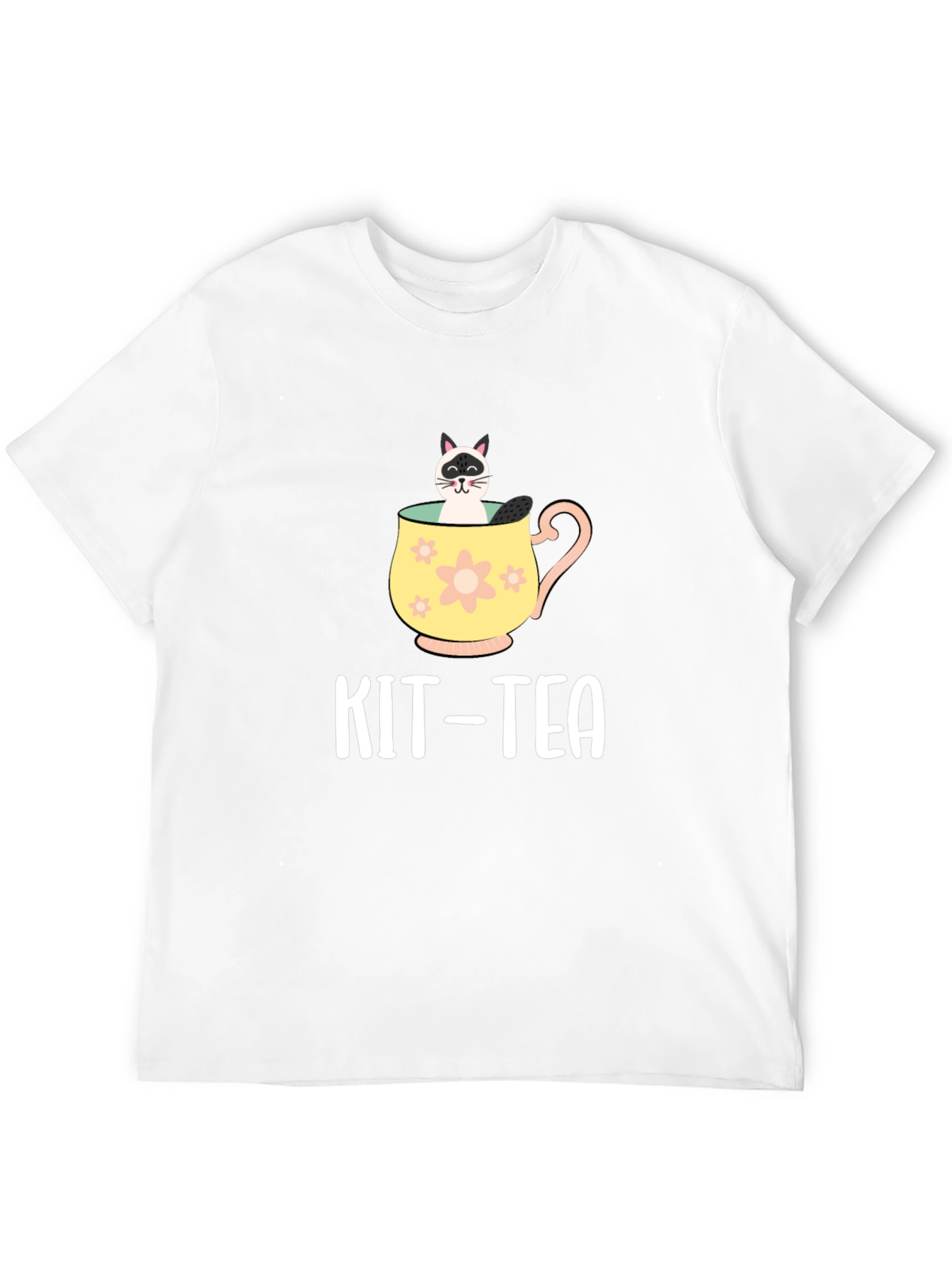 Kit-Tea T-Shirt - Cat Lover Tee