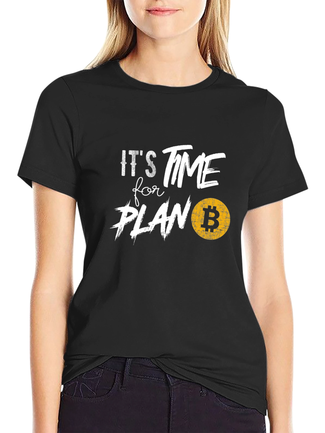Its Time for Plan B Bitcoin Crypto T-Shirt