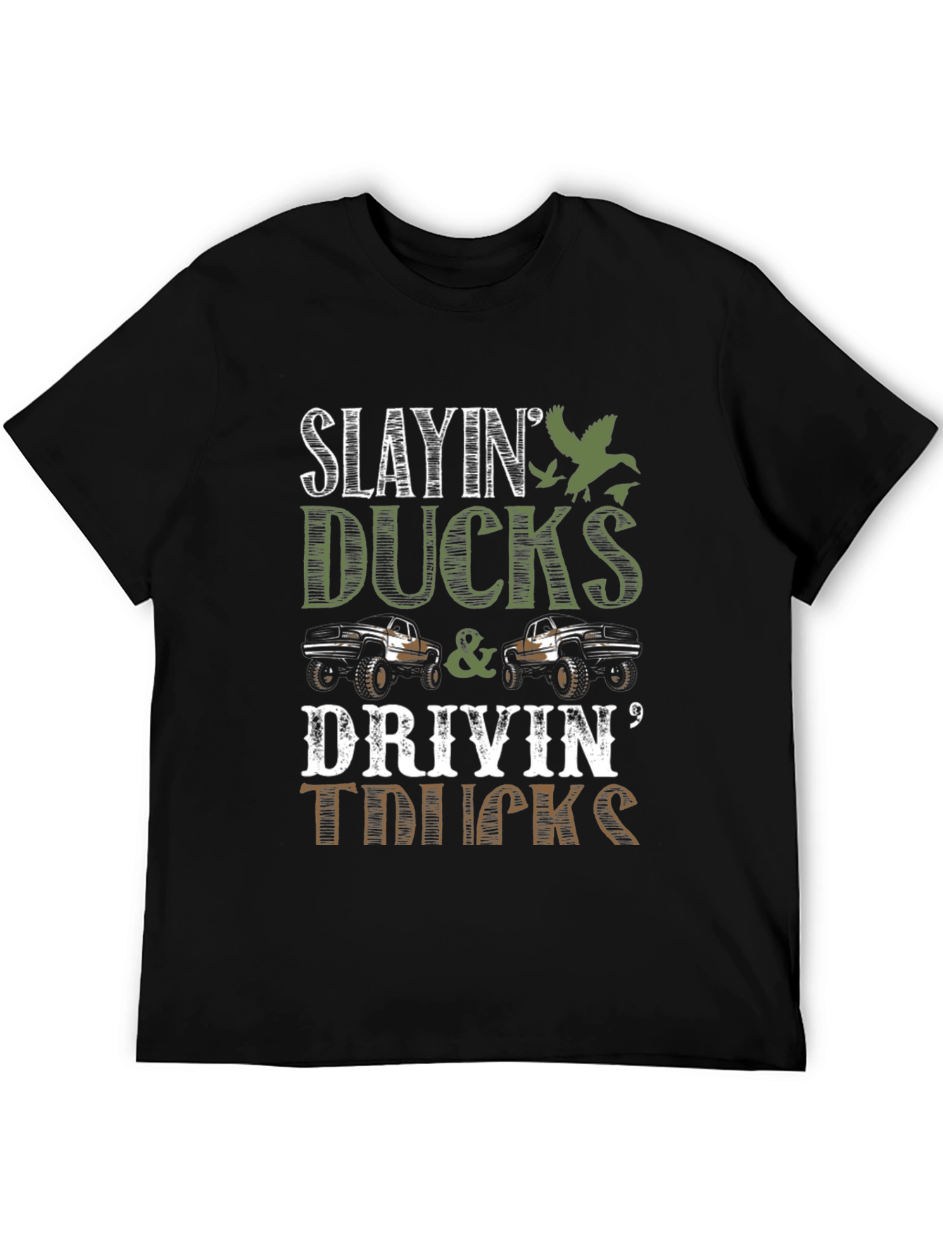 Slayin Ducks & Drivin Trucks Graphic Tee