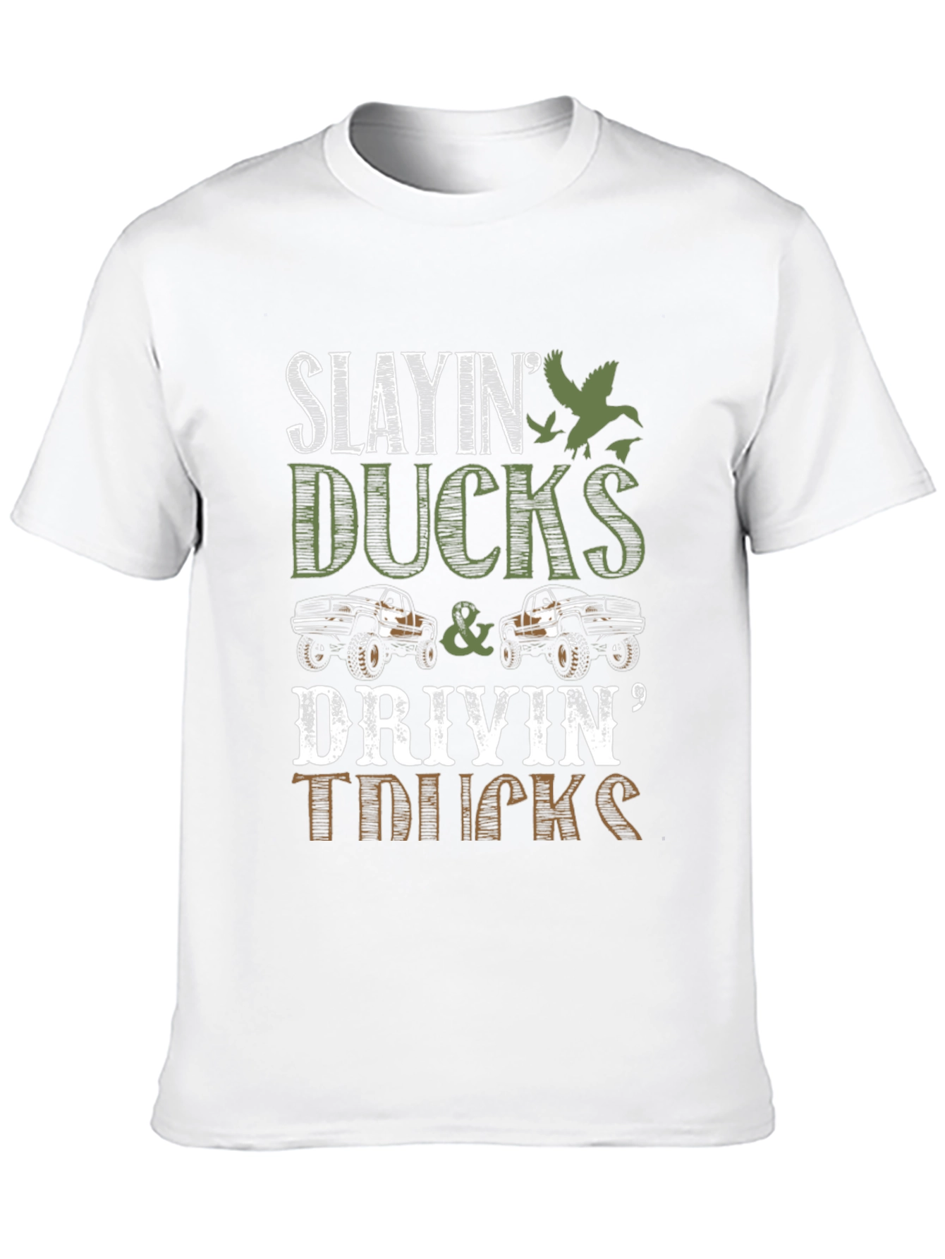 Slayin Ducks & Drivin Trucks Graphic Tee