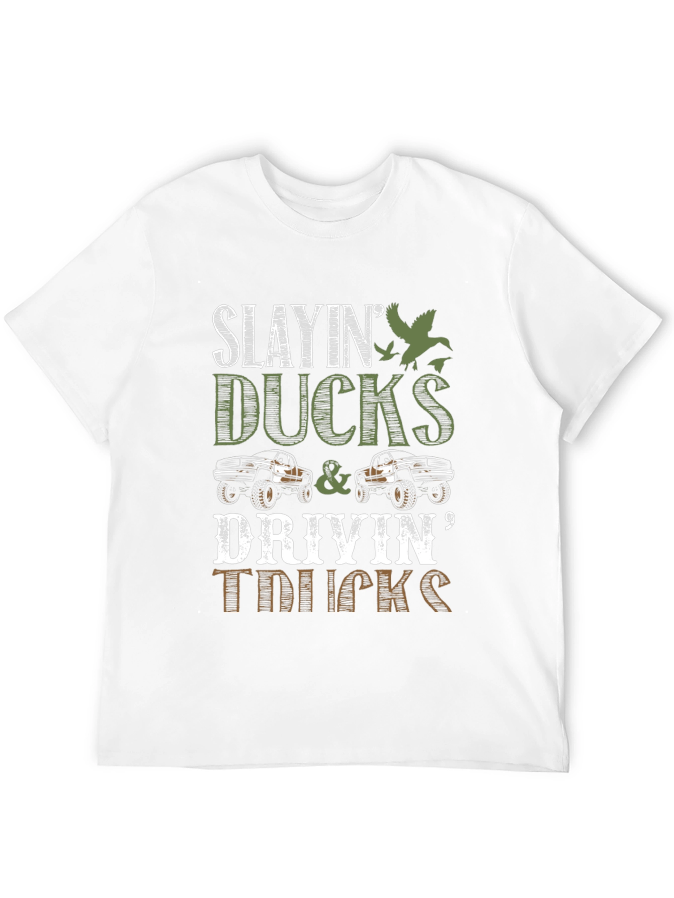 Slayin Ducks & Drivin Trucks Graphic Tee