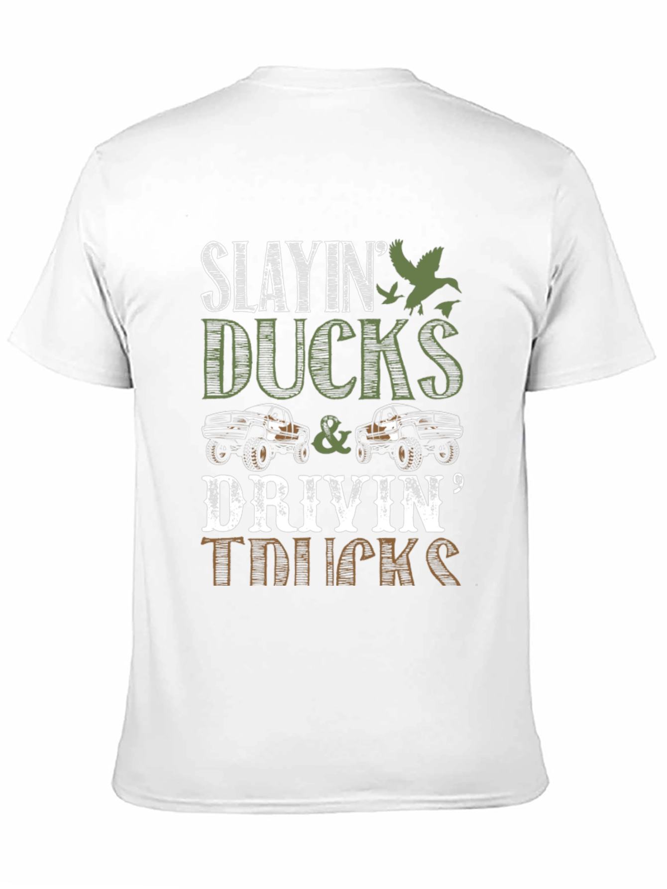 Slayin Ducks & Drivin Trucks Graphic Tee