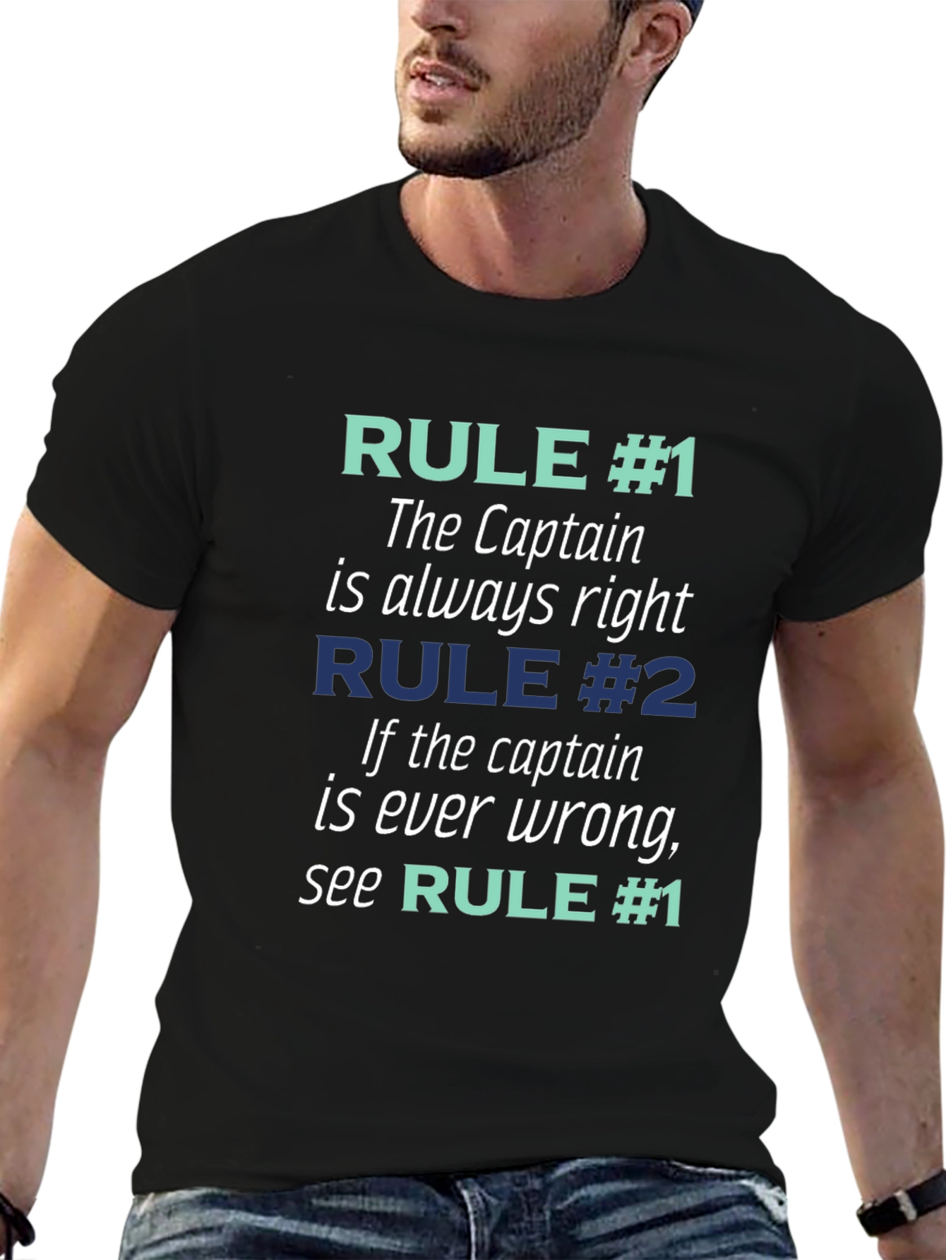 Captain Always Right T-Shirt - Funny Boating Tee