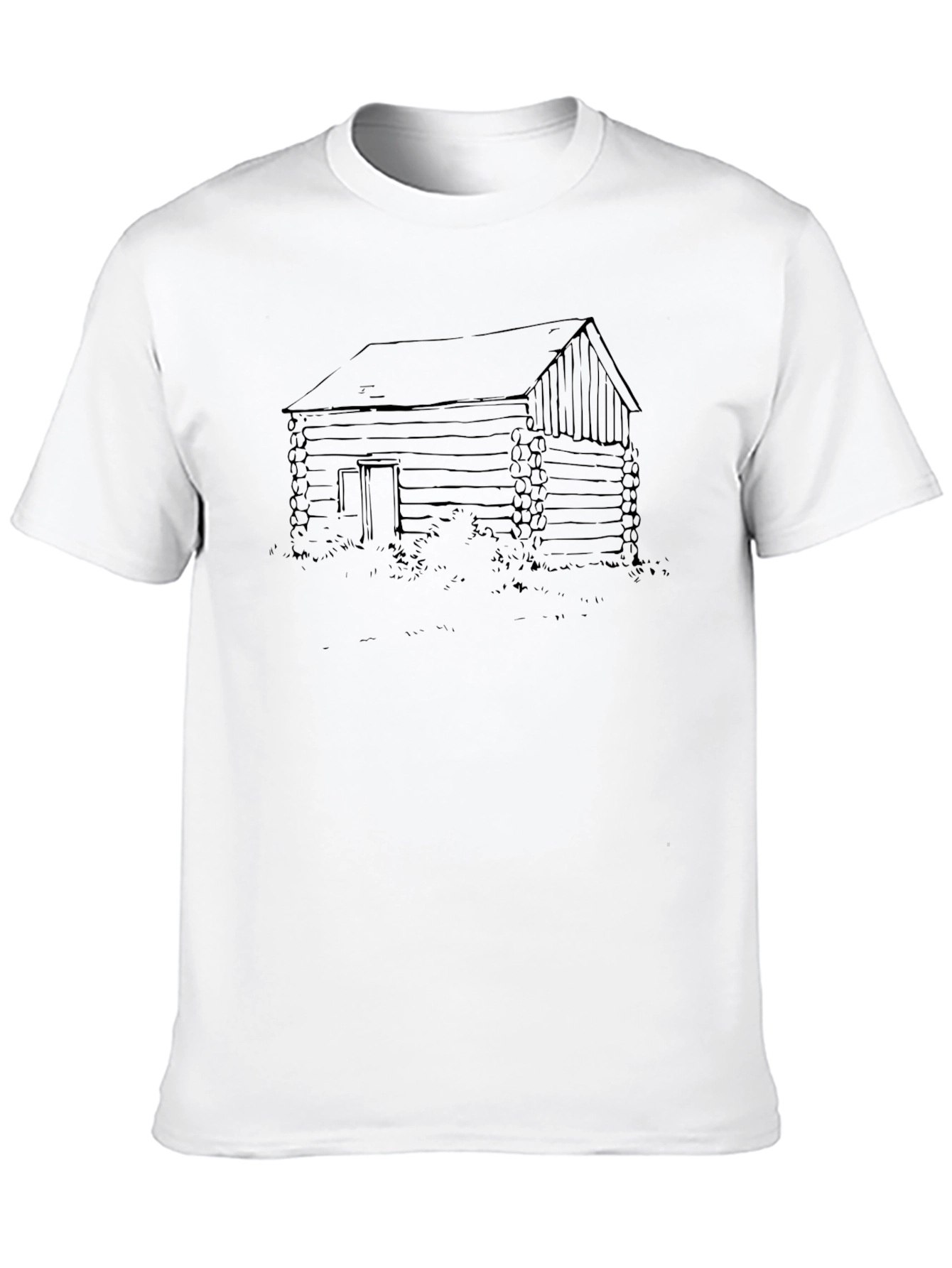 Rustic Cabin Graphic T-Shirt