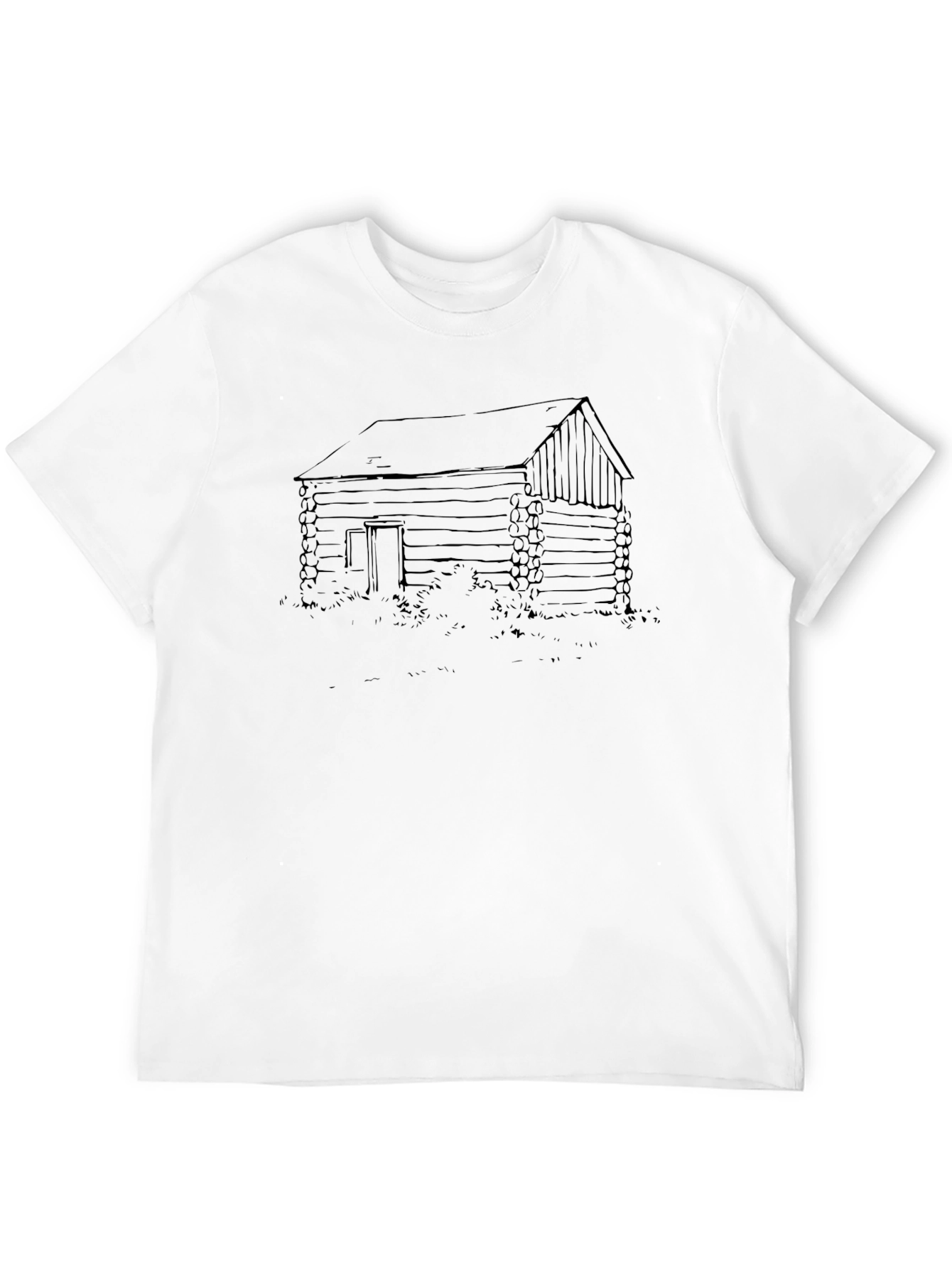 Rustic Cabin Graphic T-Shirt