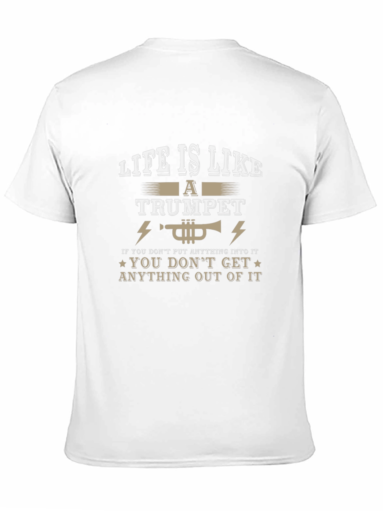 Life is Like a Trumpet Graphic T-Shirt