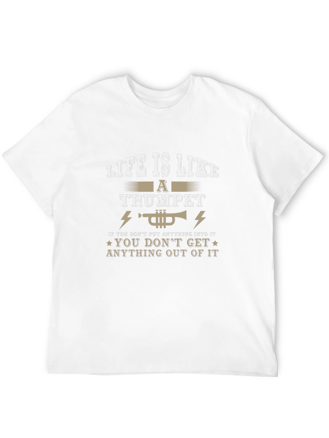 Life is Like a Trumpet Graphic T-Shirt