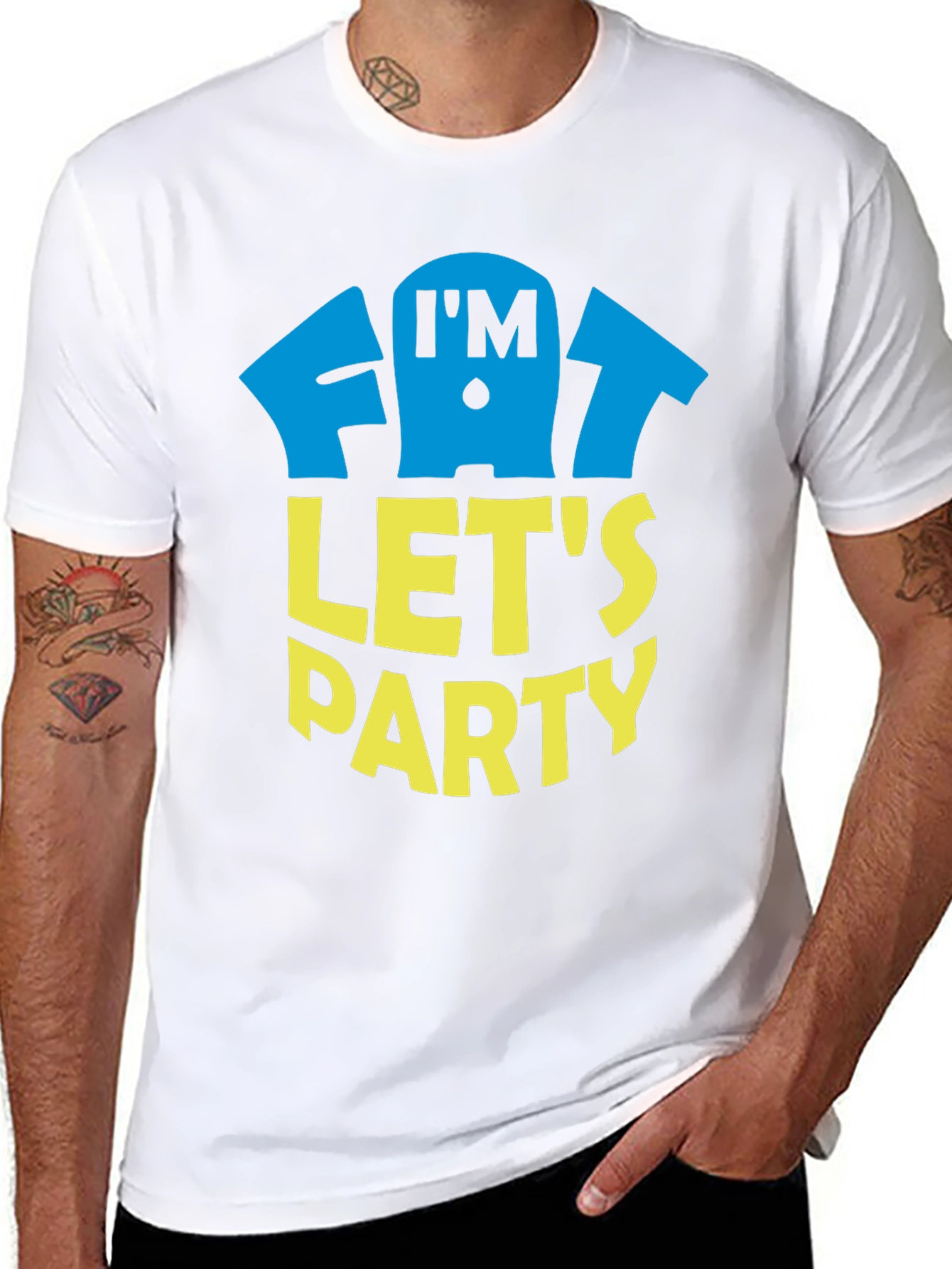 Im Fat Lets Party T-Shirt