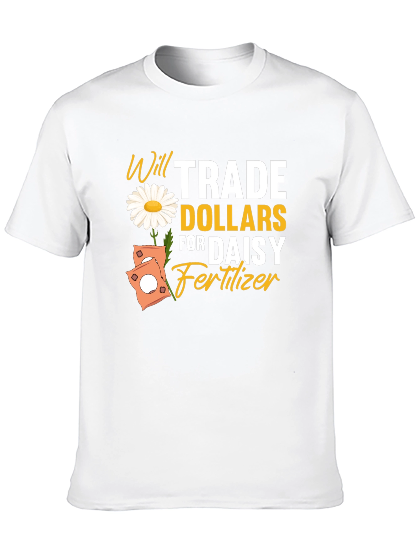 Daisy Fertilizer Trade Black T-Shirt
