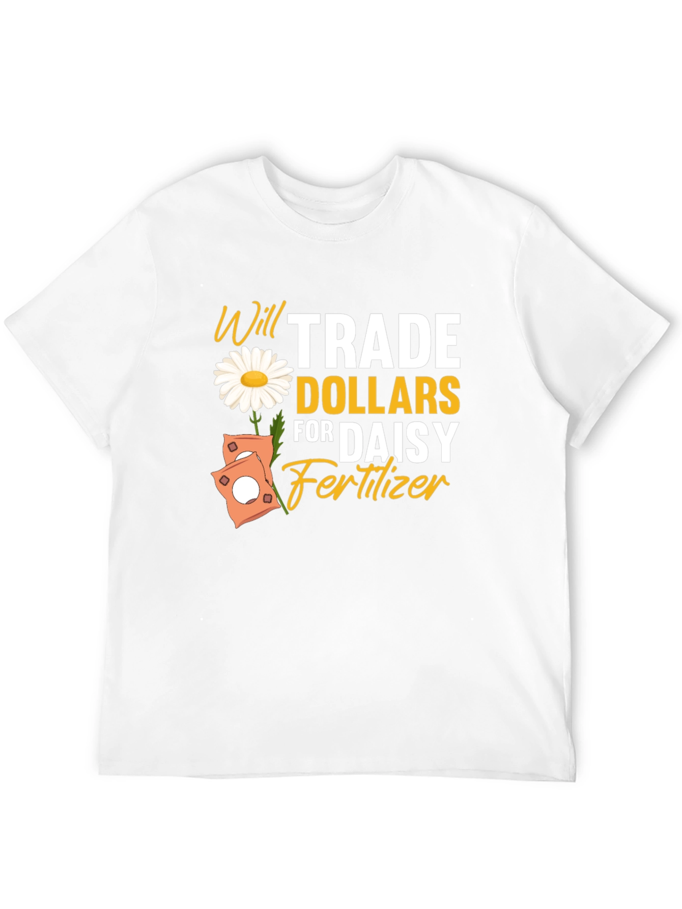 Daisy Fertilizer Trade Black T-Shirt