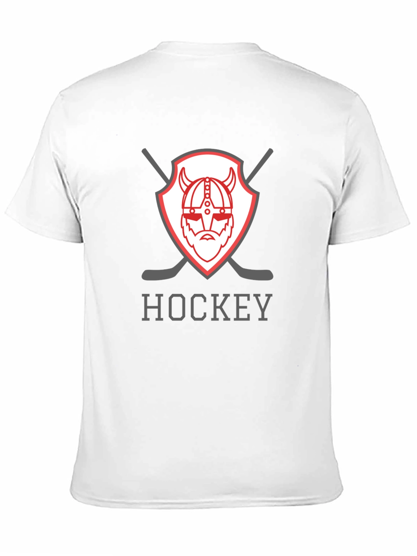 Hockey Viking Shield Graphic T-Shirt