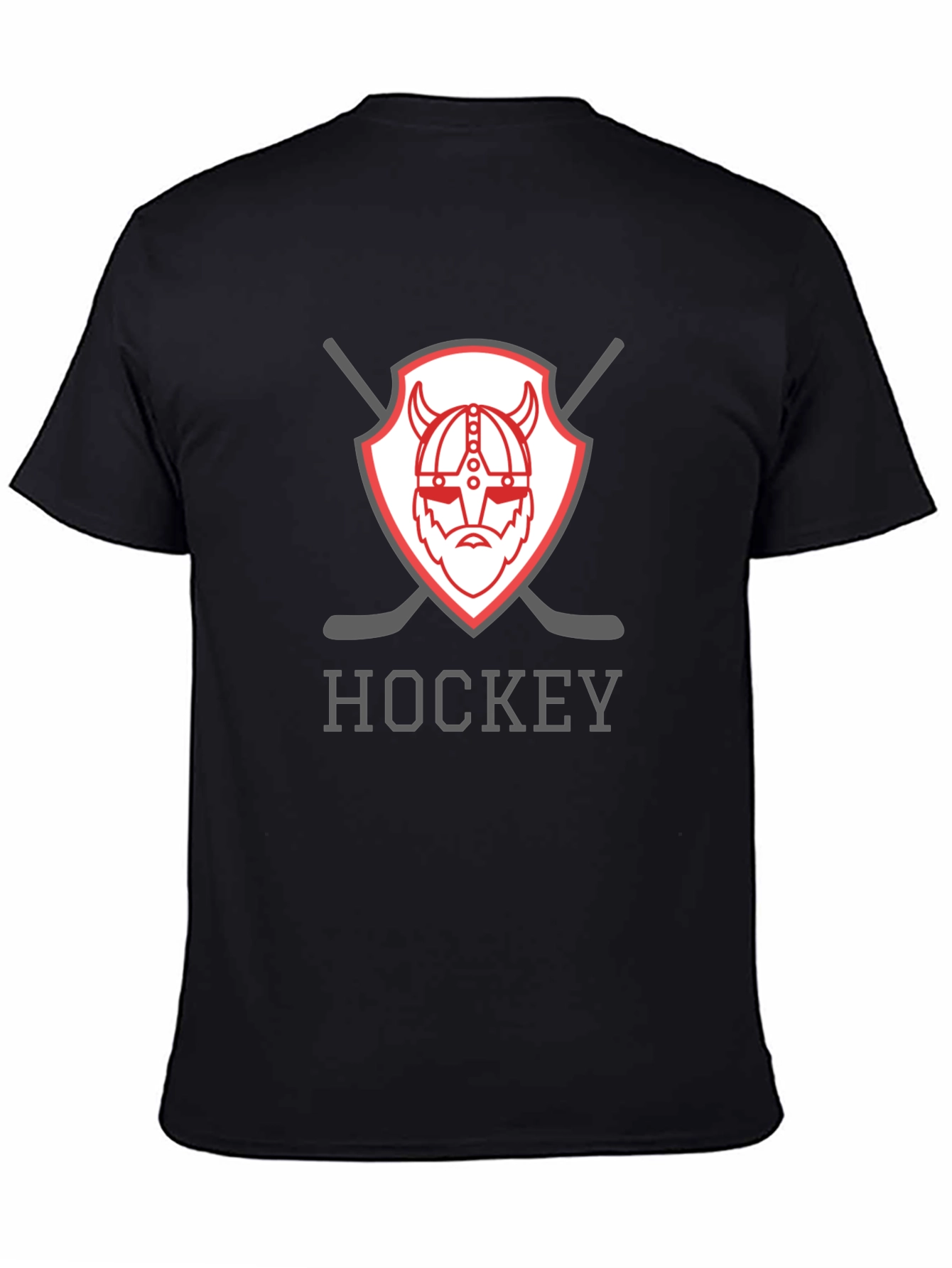 Hockey Viking Shield Graphic T-Shirt