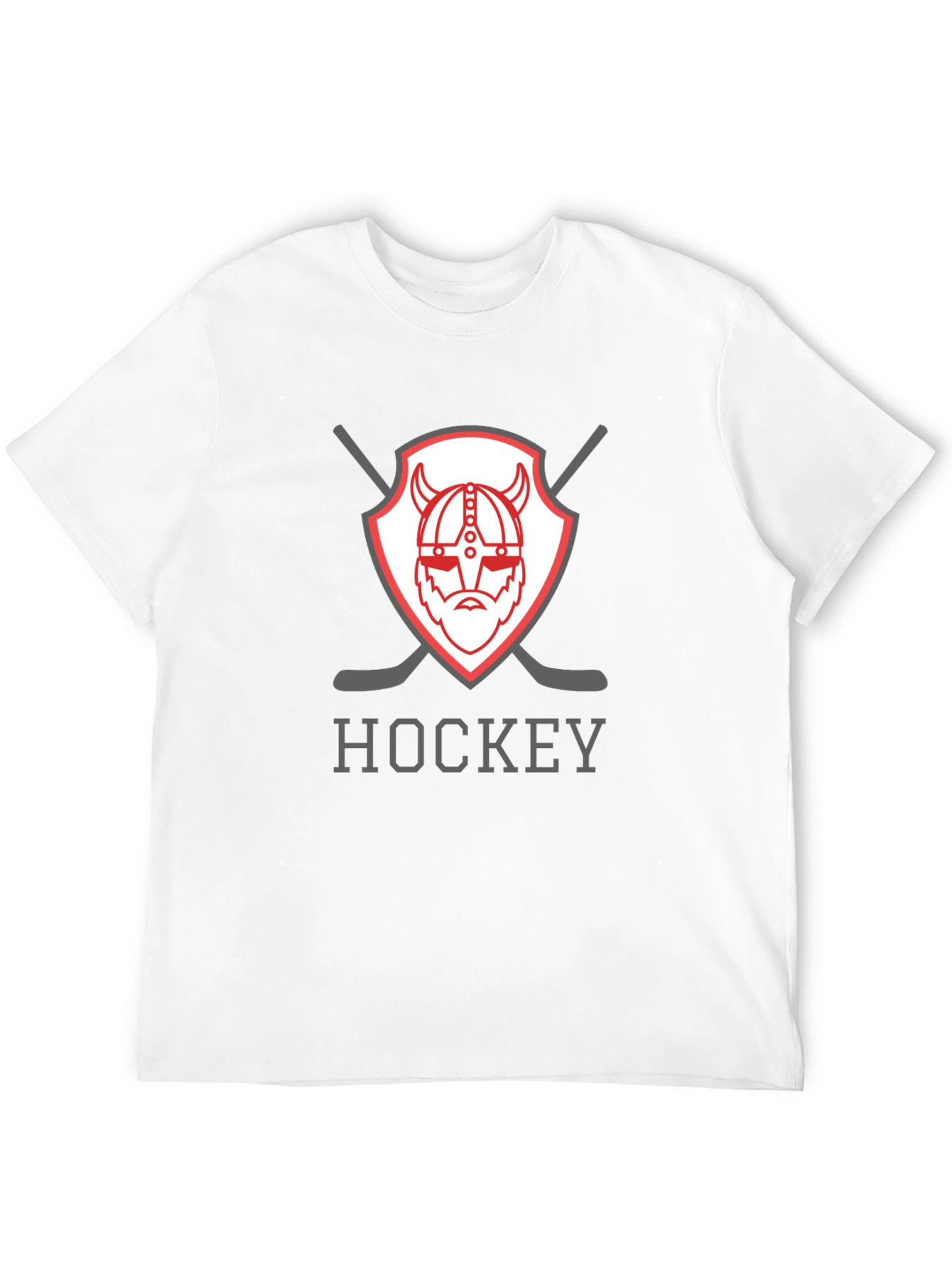 Hockey Viking Shield Graphic T-Shirt