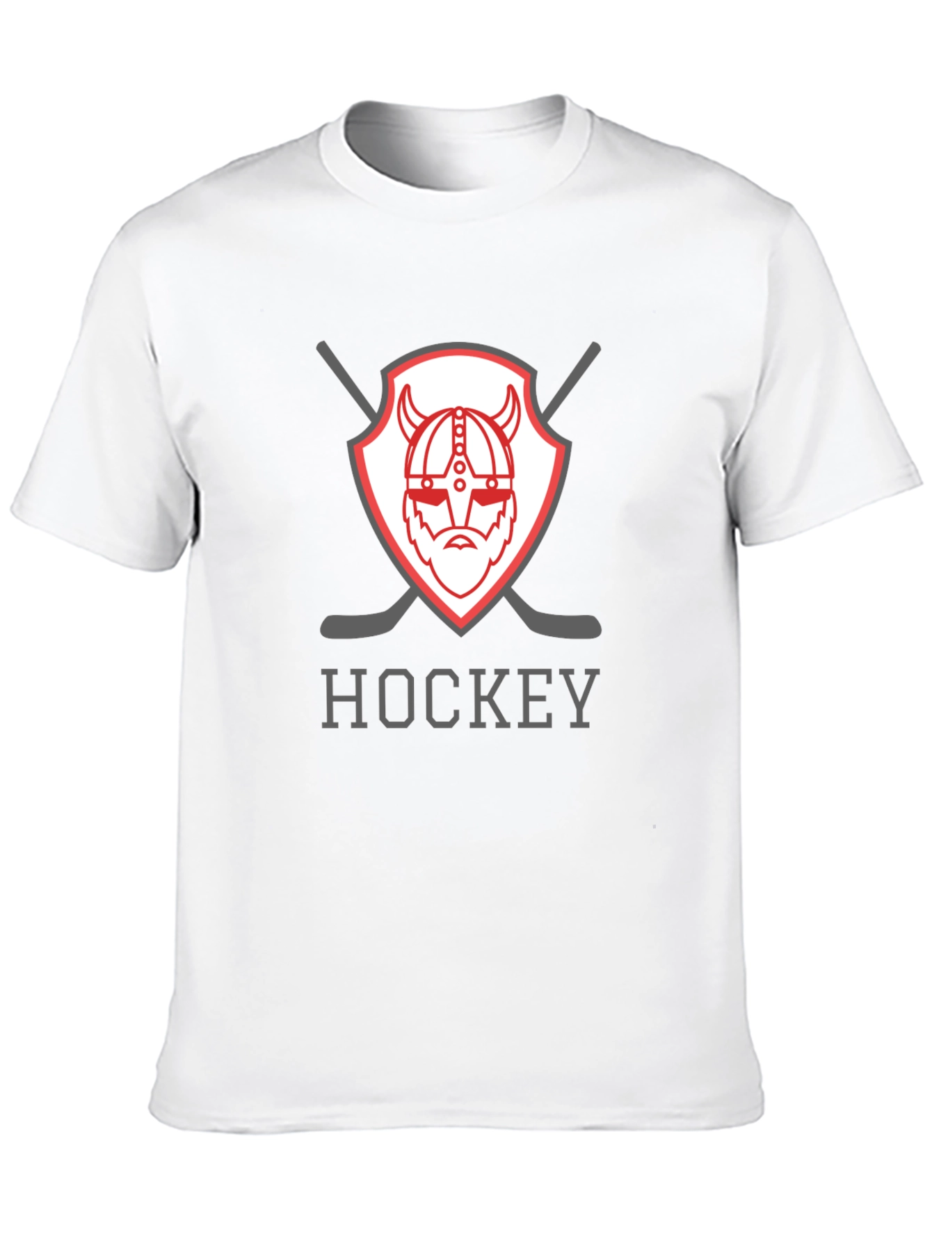 Hockey Viking Shield Graphic T-Shirt
