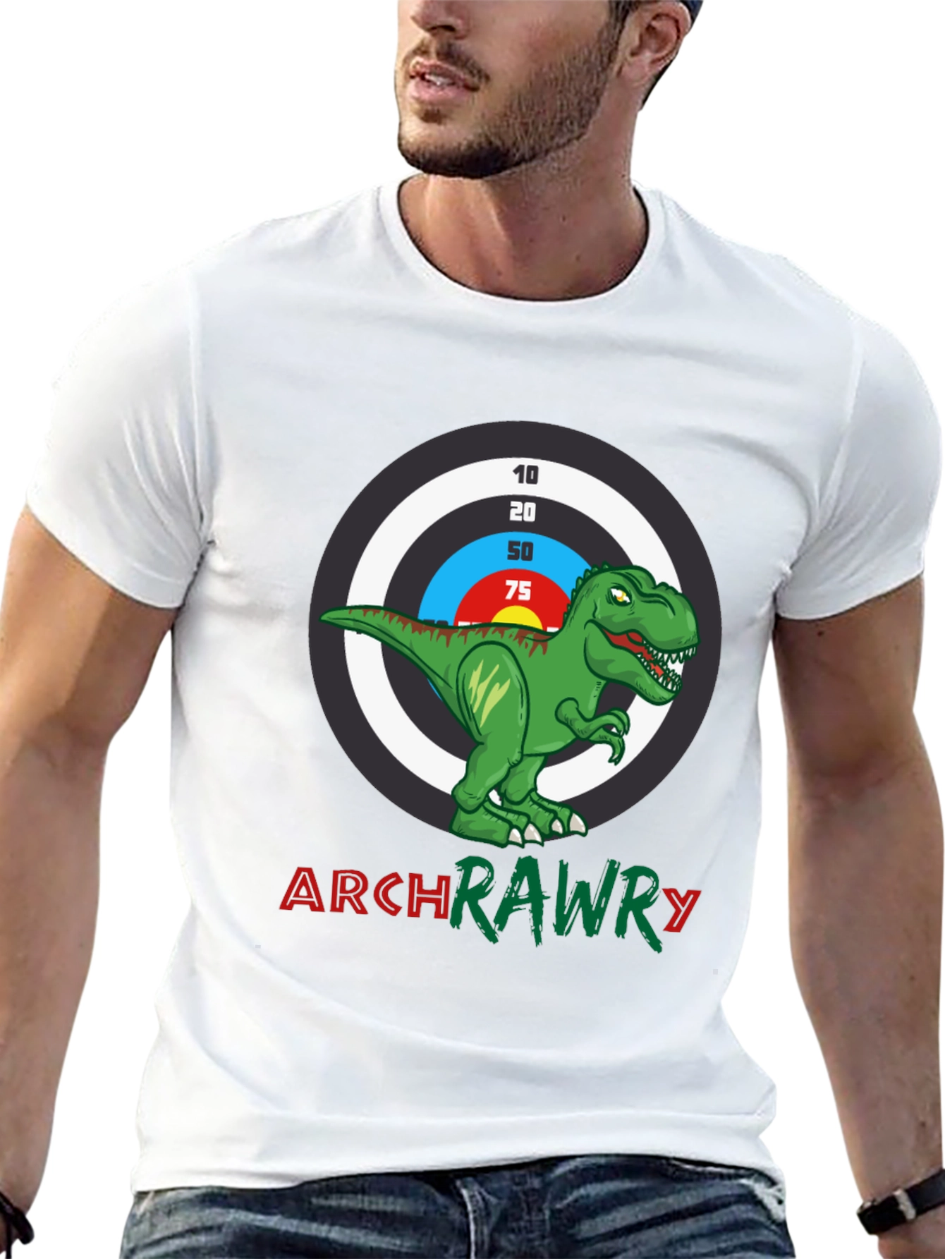 Arch Rawry T-Rex Archery T-Shirt
