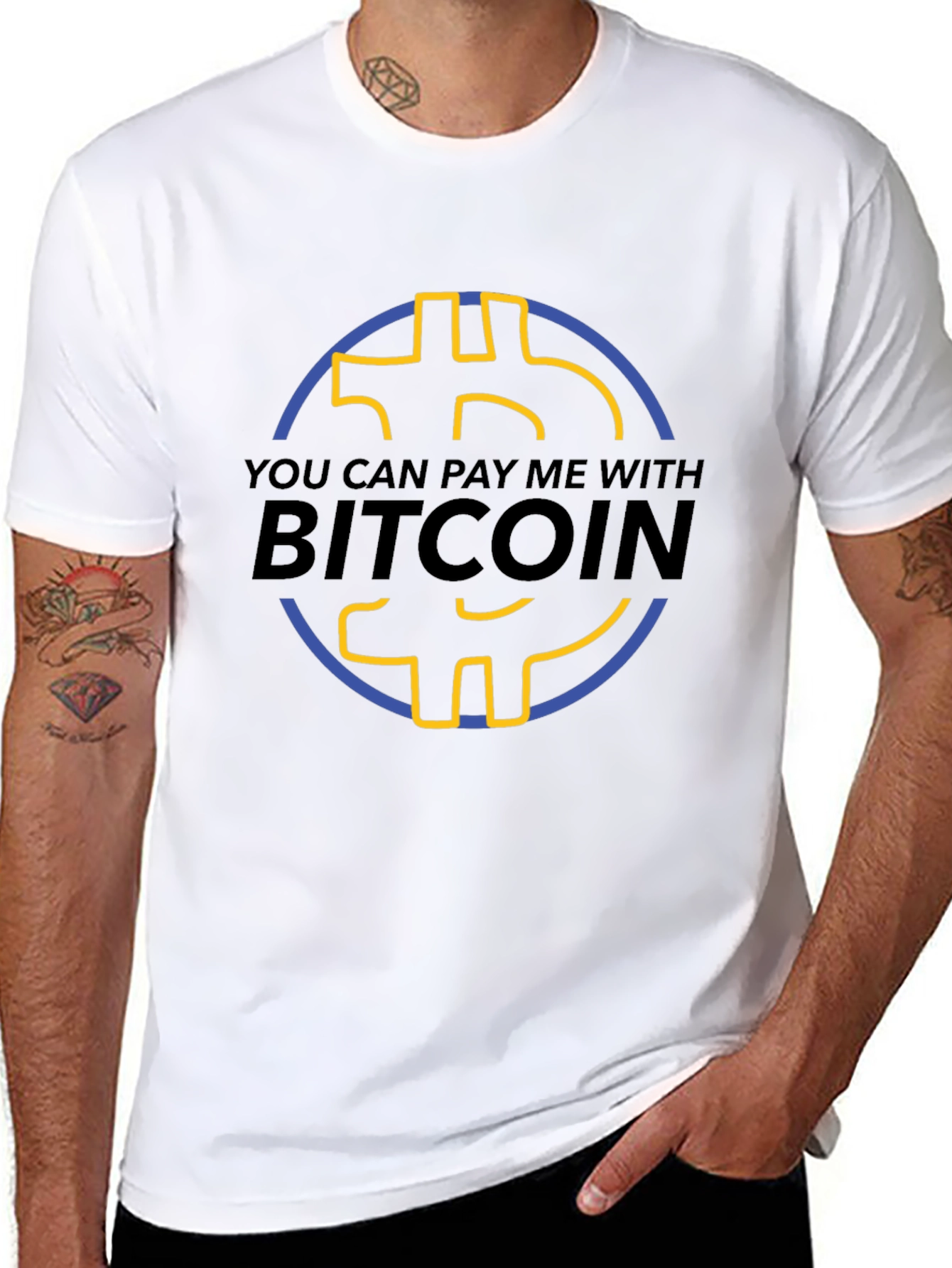 Bitcoin T-Shirt - Crypto Currency Fashion