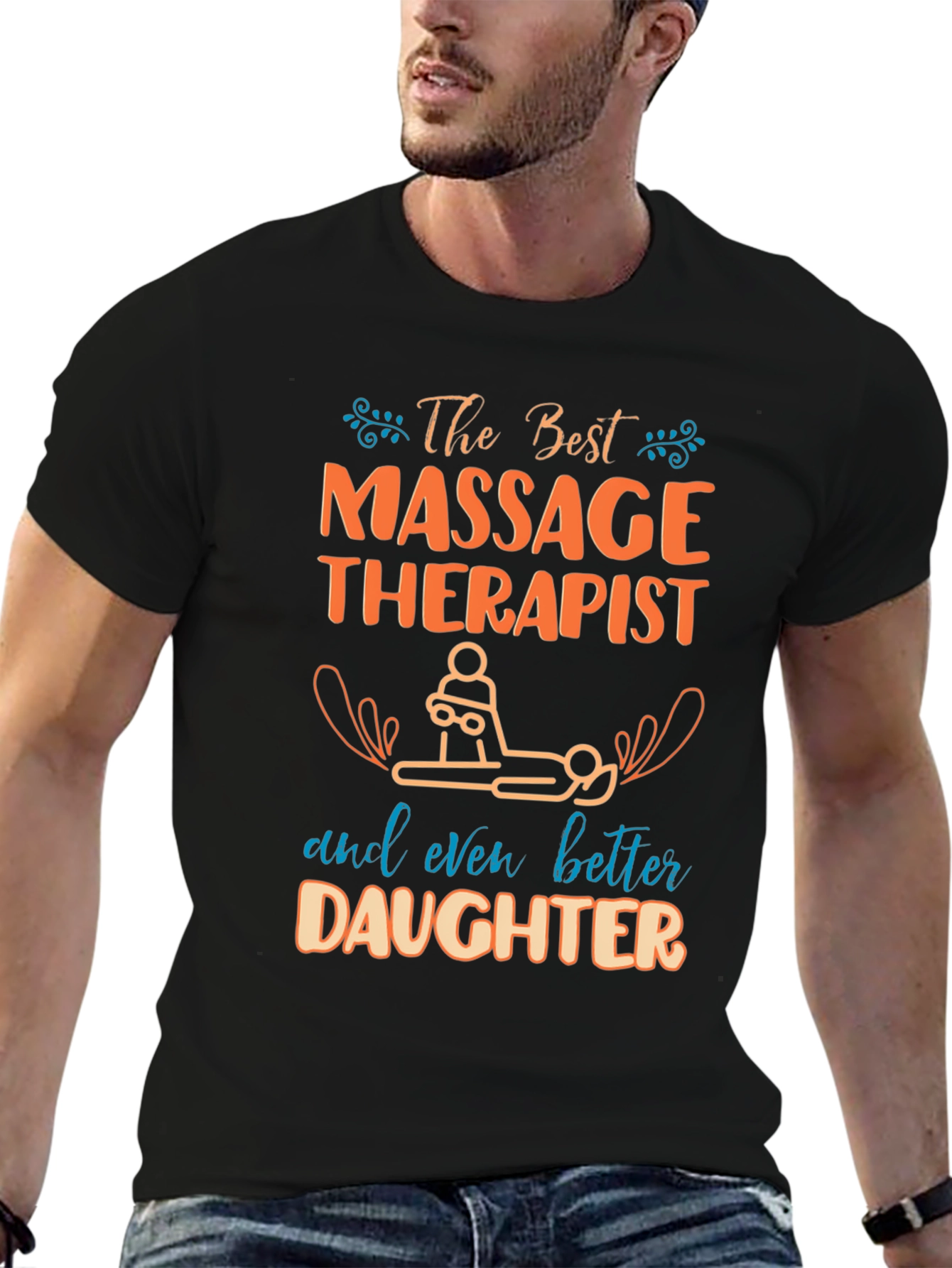 Massage Therapist Daughter Novelty T-Shirt