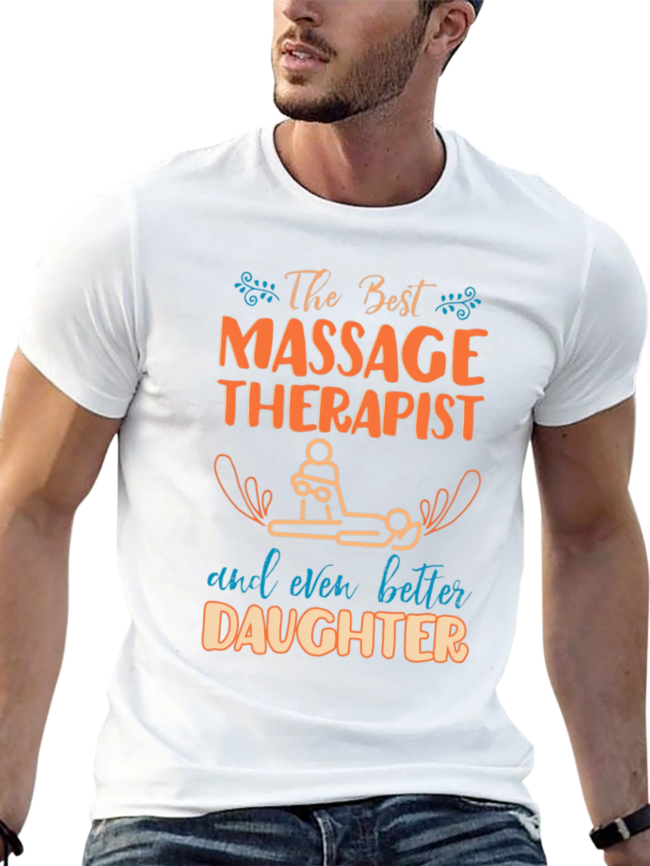 Massage Therapist Daughter Novelty T-Shirt