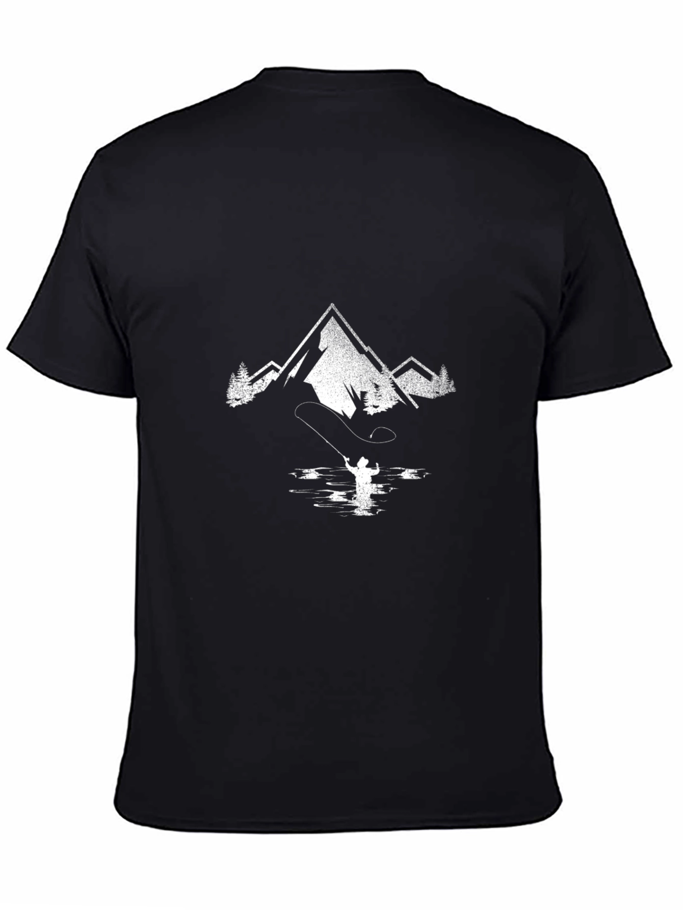 Mountain Fishing Graphic Tee