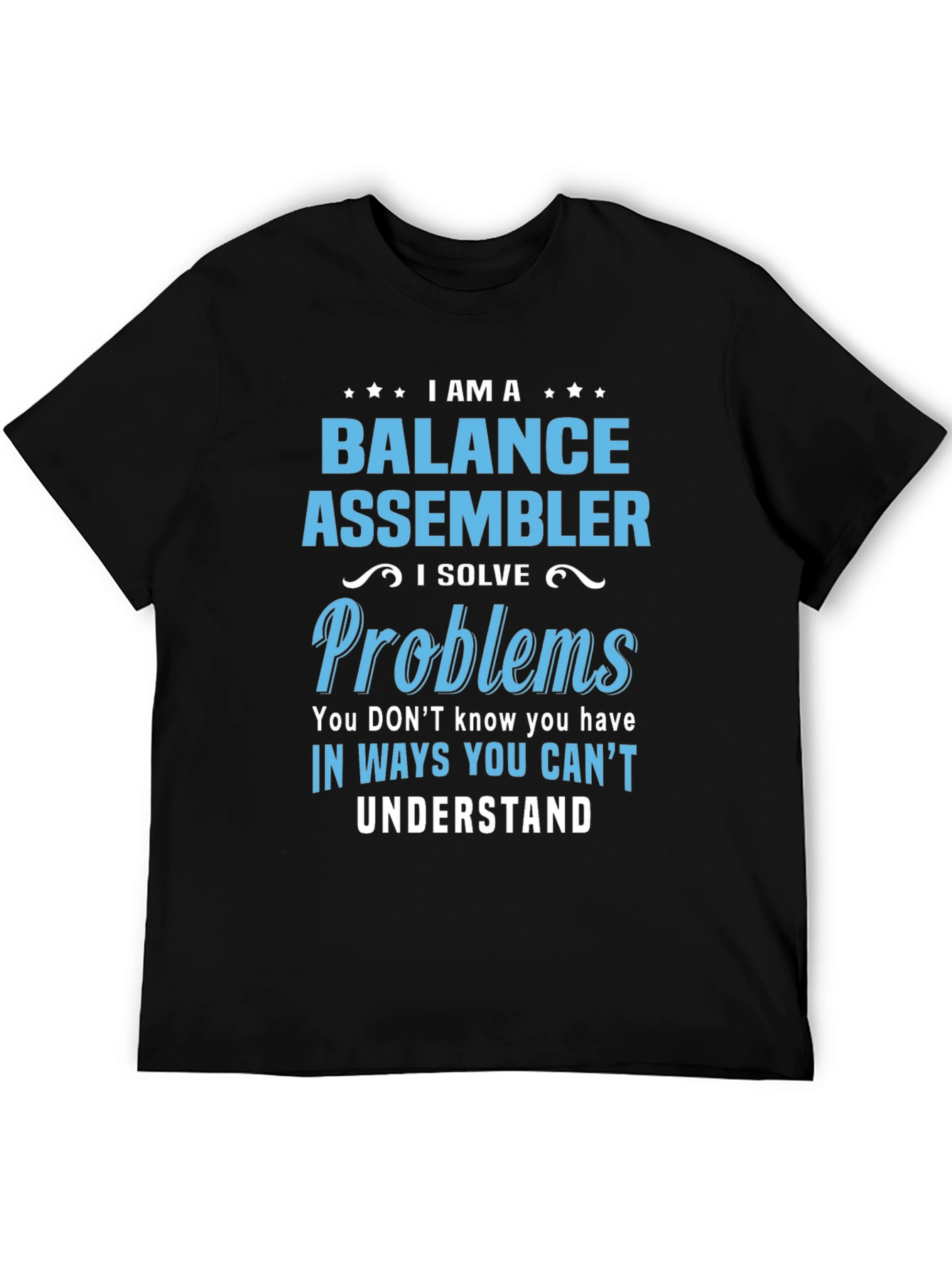 Balance Assembler Novelty T-Shirt
