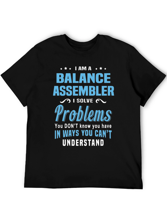 Balance Assembler Novelty T-Shirt