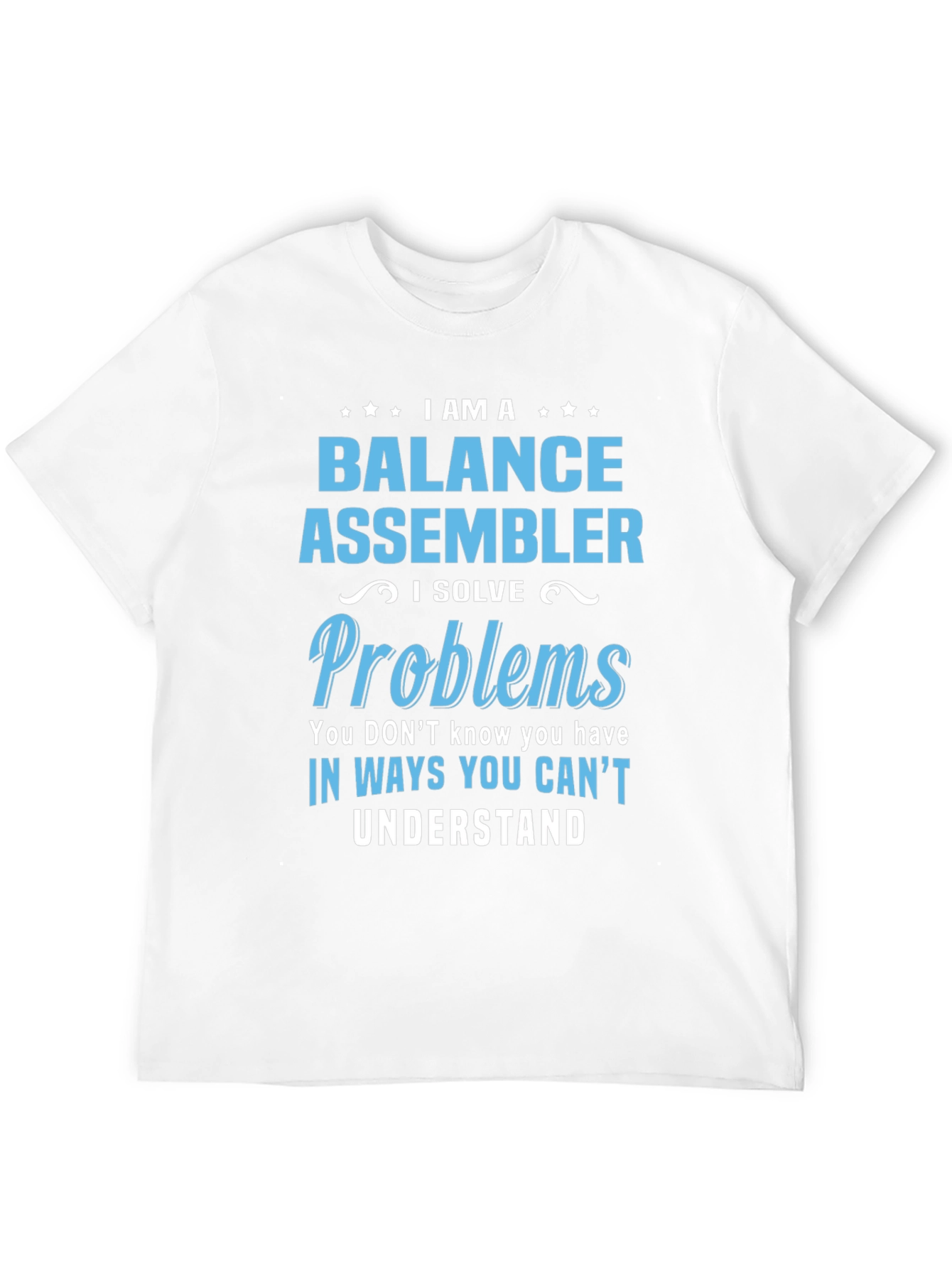 Balance Assembler Novelty T-Shirt