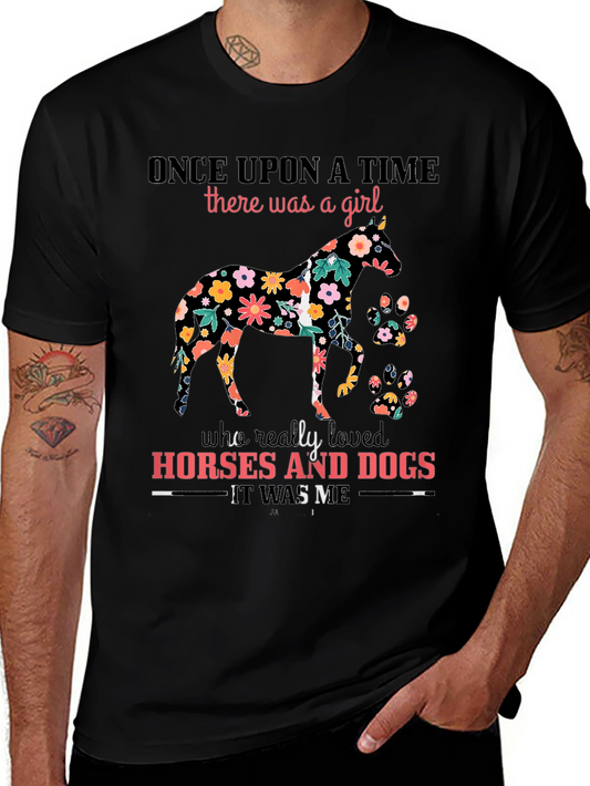 Floral Horse Lover T-Shirt - Once Upon A Time