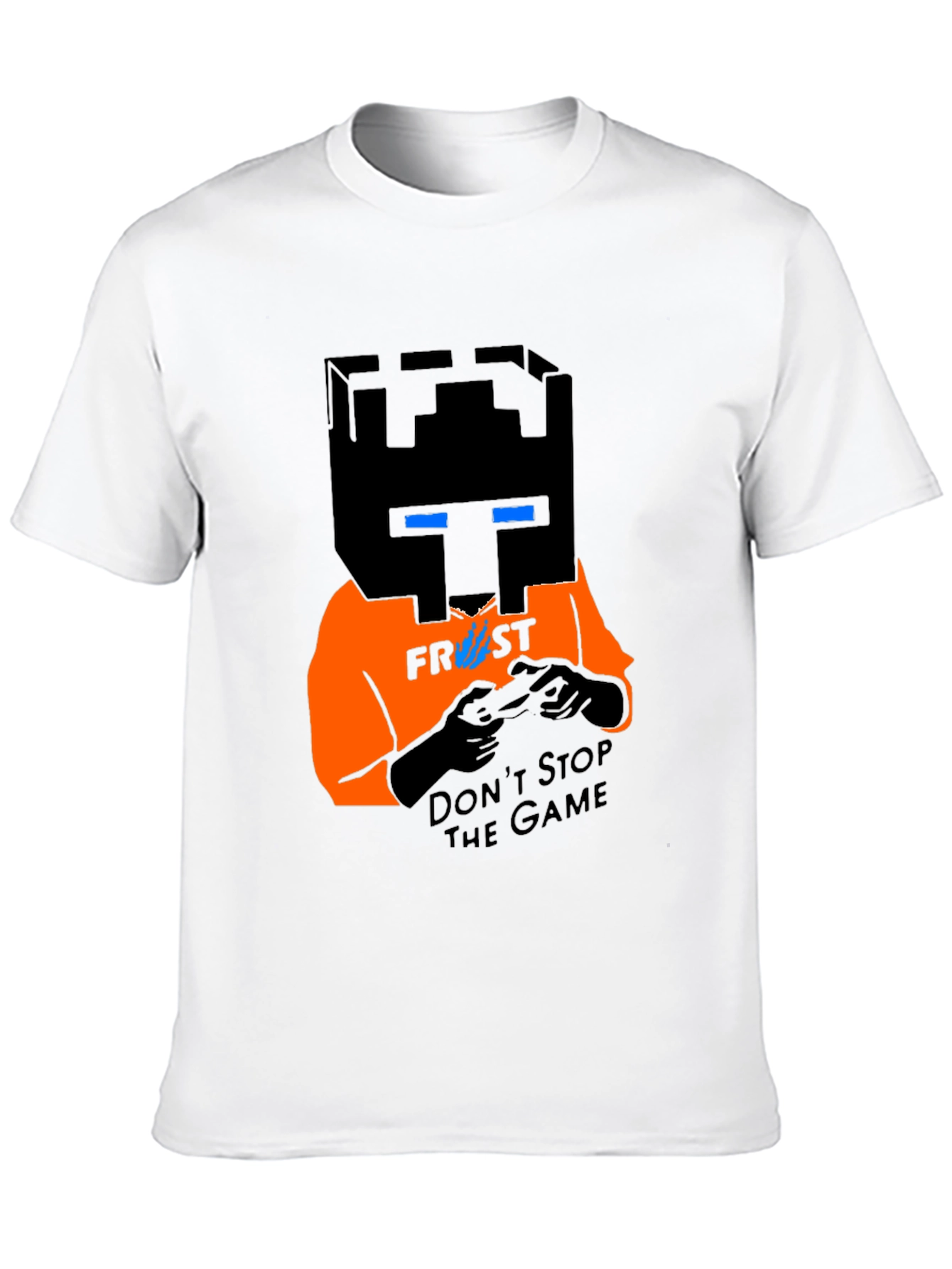 Frost Gamer Graphic Tee - Dont Stop the Game!