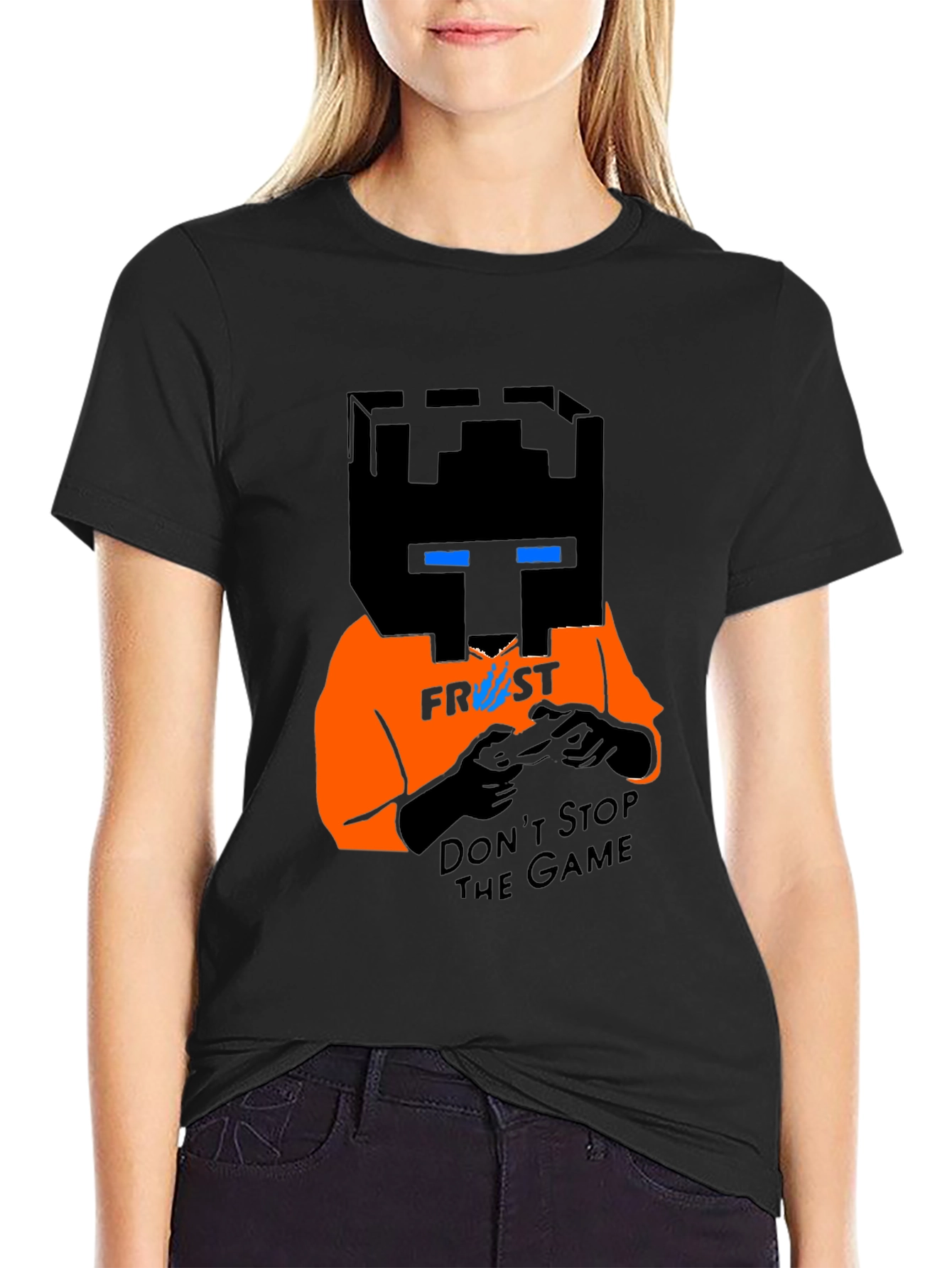 Frost Gamer Graphic Tee - Dont Stop the Game!