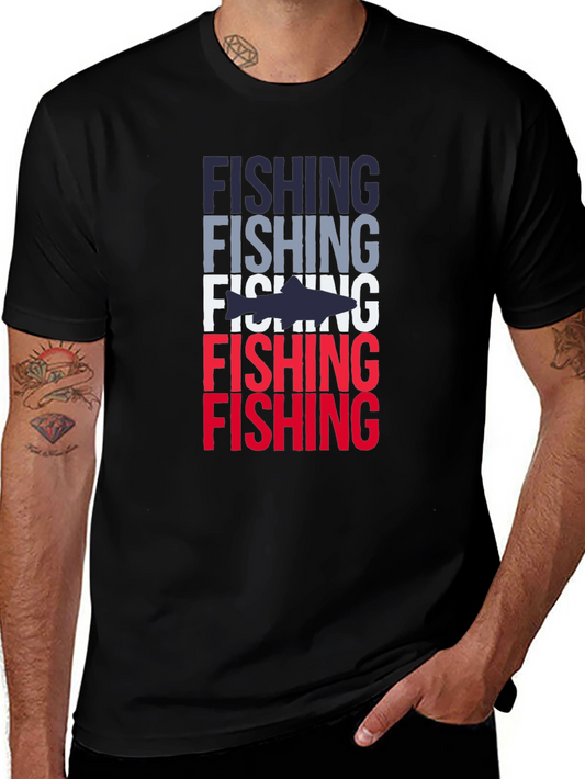 Fishing Graphic T-Shirt - Stylish Angler Apparel