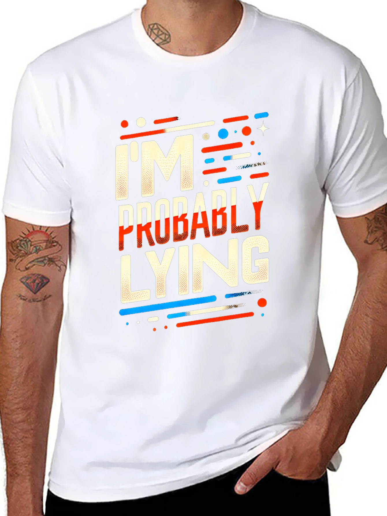 Im Probably Lying Graphic T-Shirt